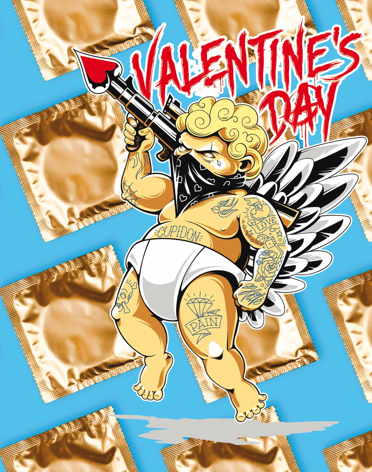 BOXER LONG CUPIDON