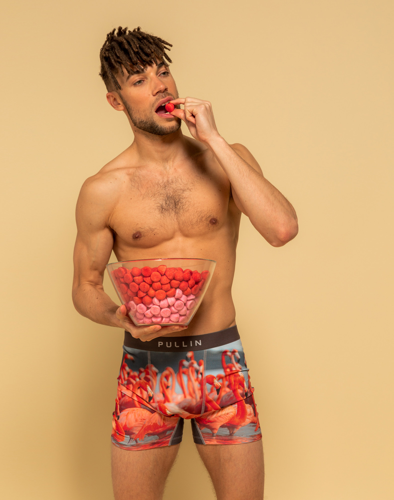 Boxer homme FASHION 2 FLAMANT