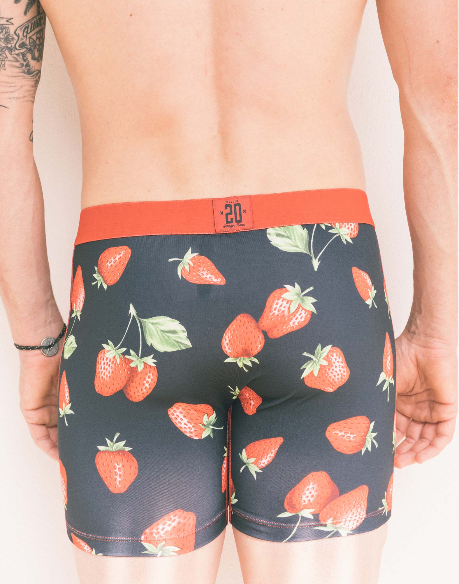 BOXER LONG FRAISES