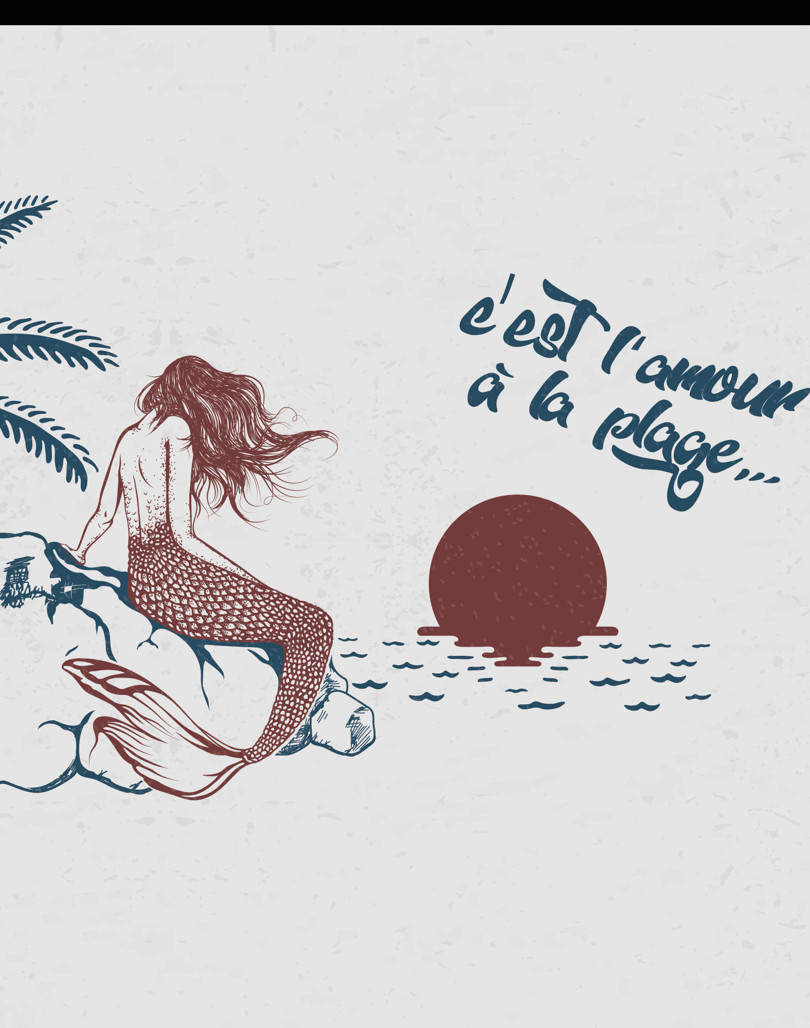 BOXER LONG MERMAID