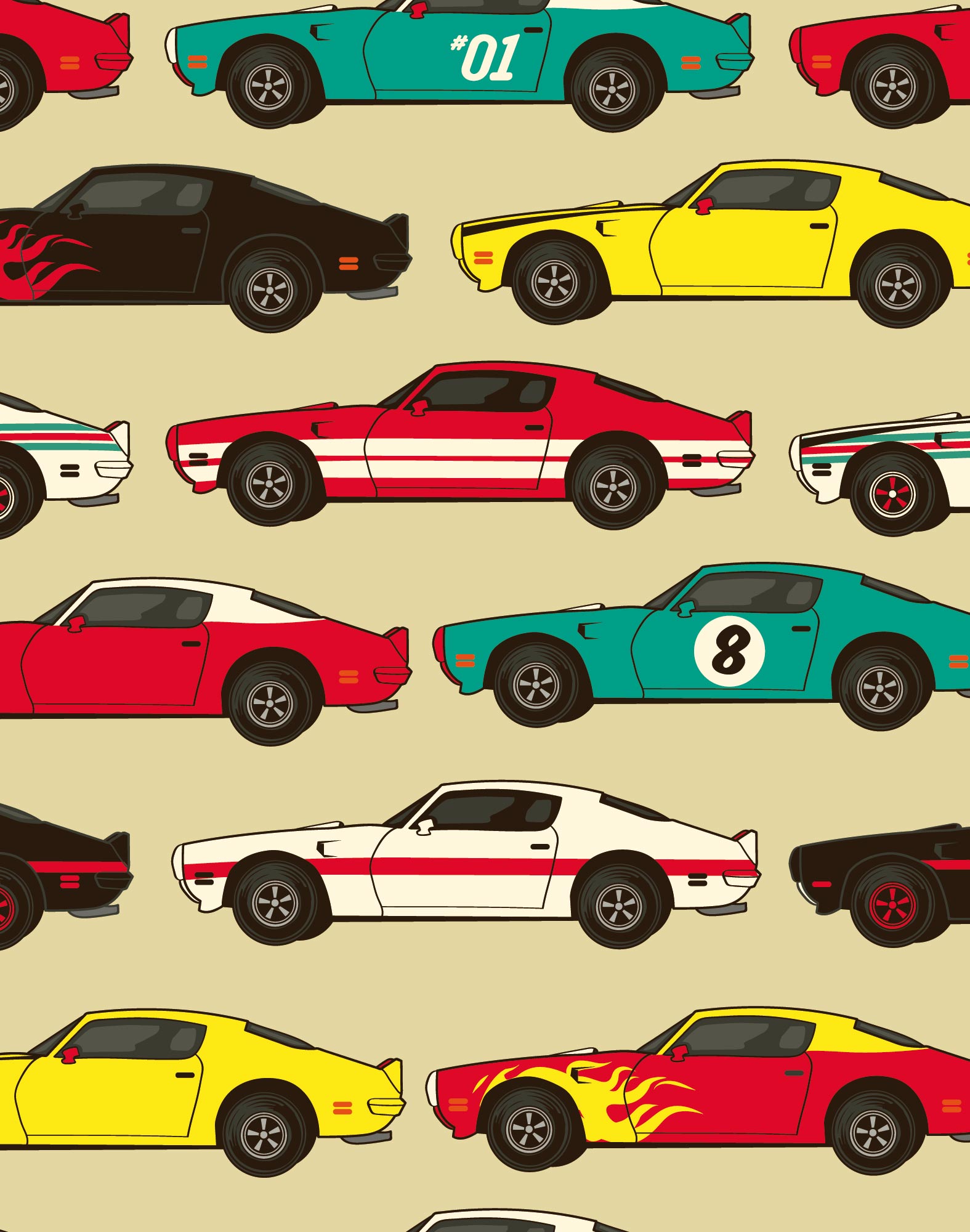 BOXER LONG RACECAR