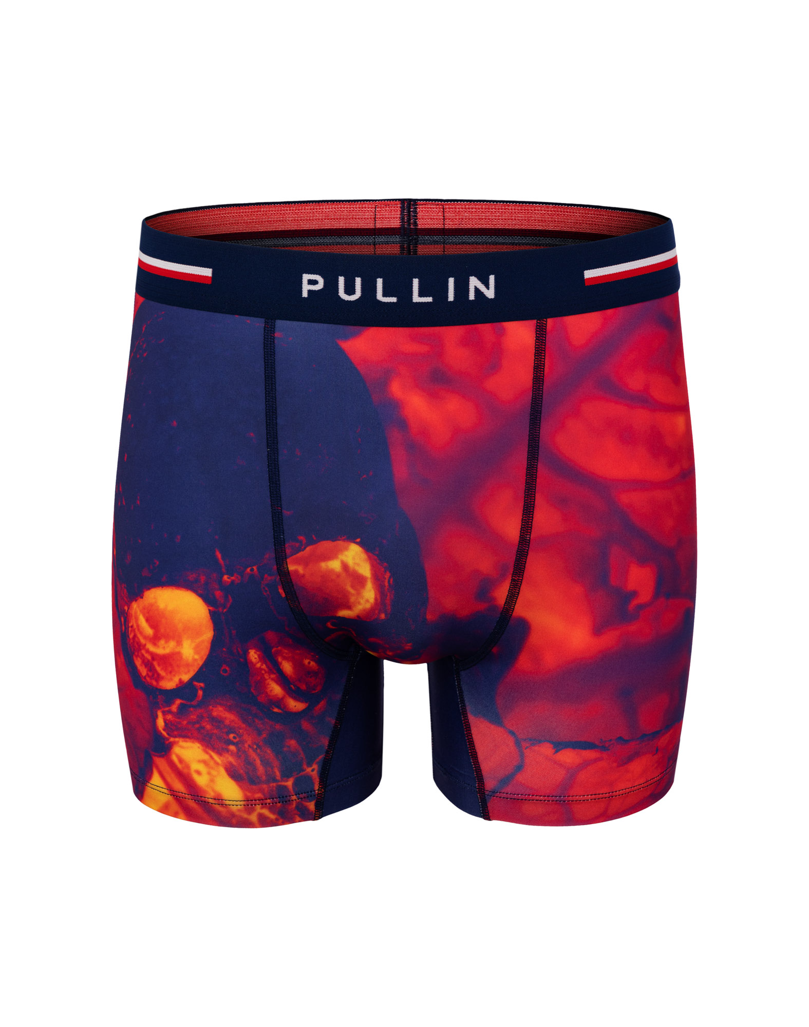 BOXER LONG SKULLPURPL