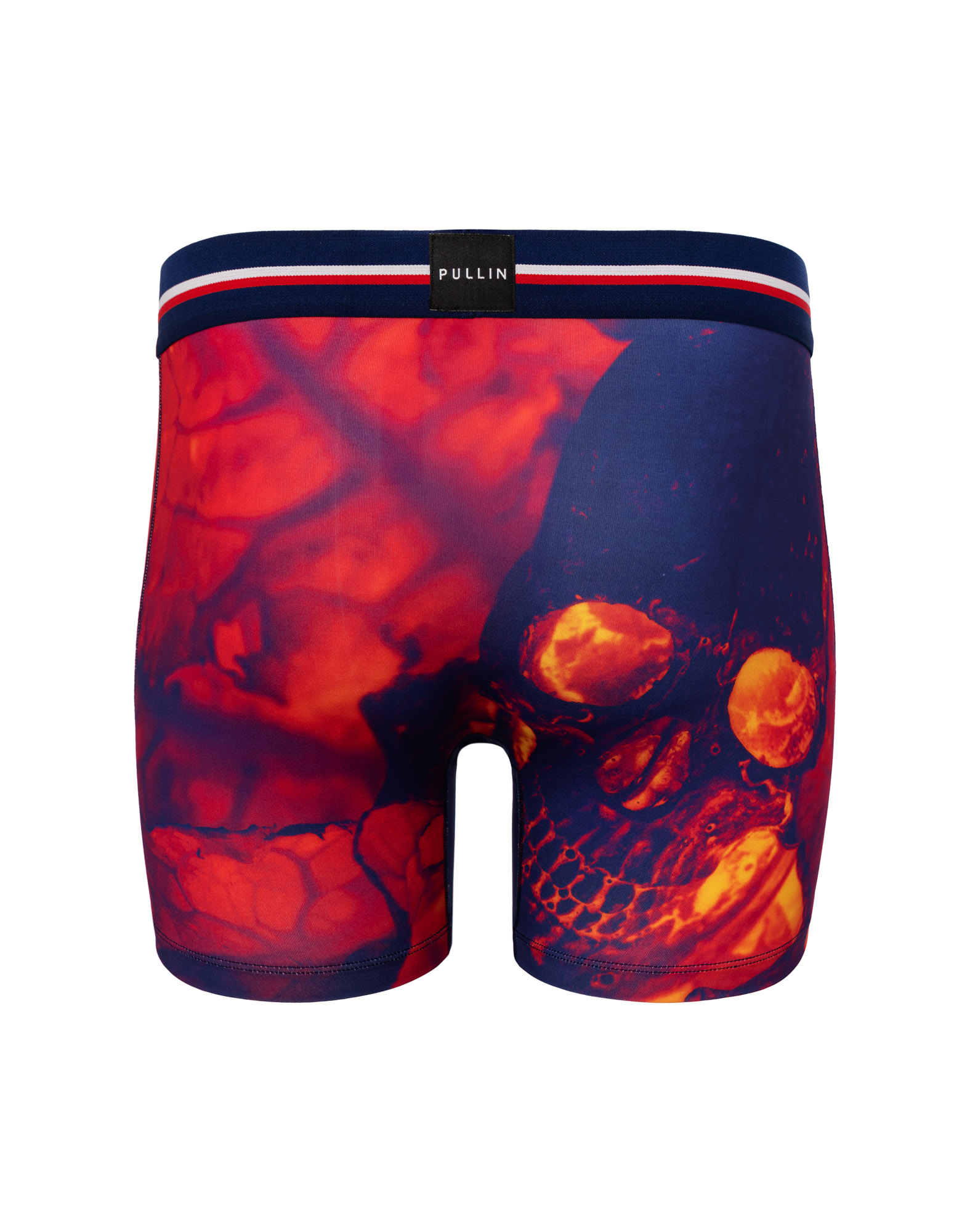 BOXER LONG SKULLPURPL