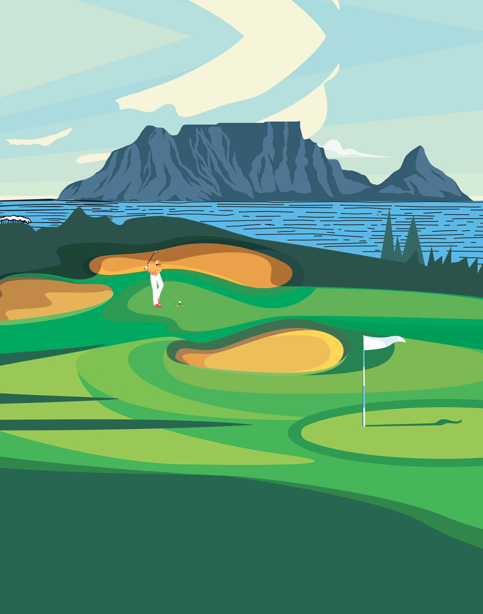 BOXER LONG SUMMERGOLF