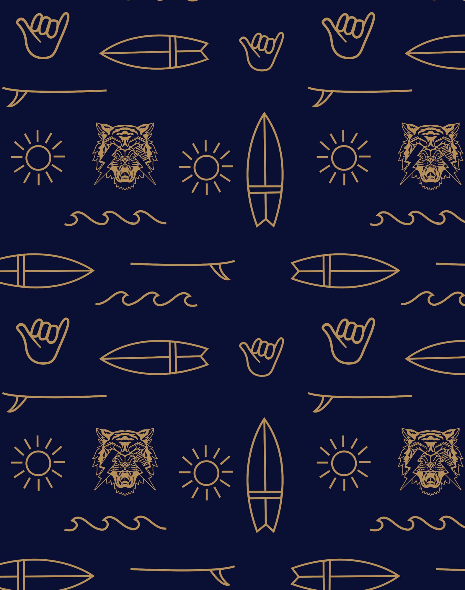 BOXER LONG TIGERSURF