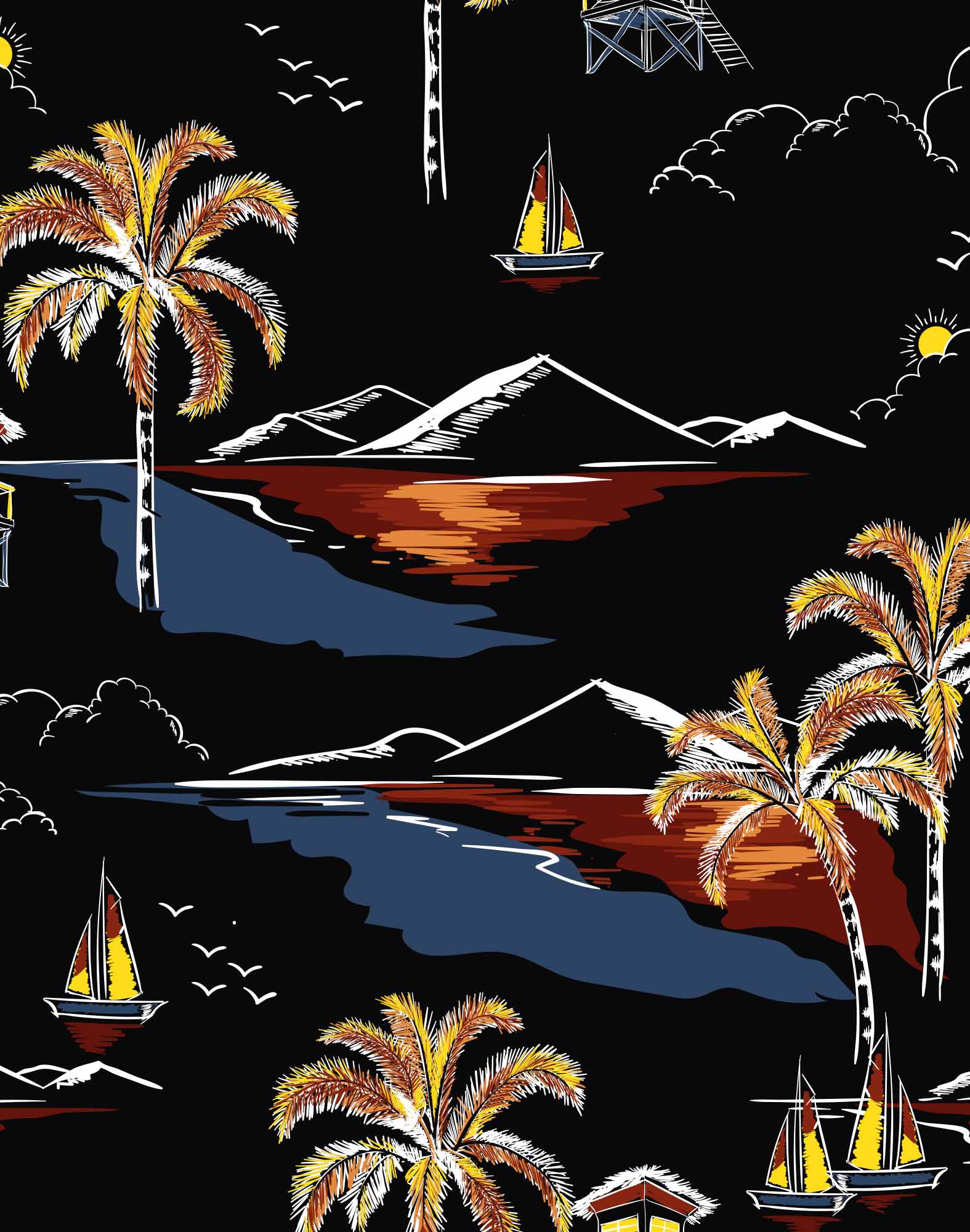 BOXER LONG VOLCANO