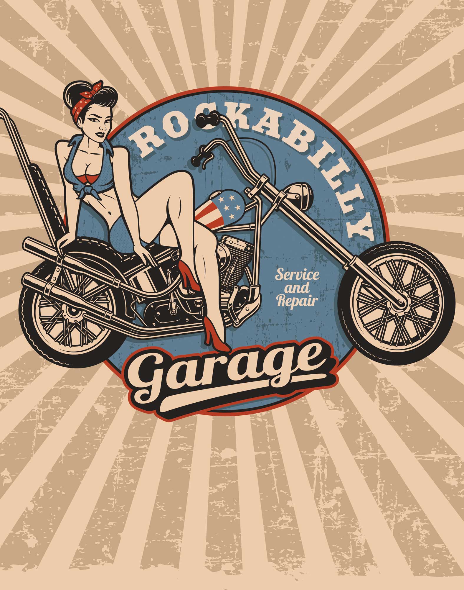 BOXER LONG ROCKABILLY