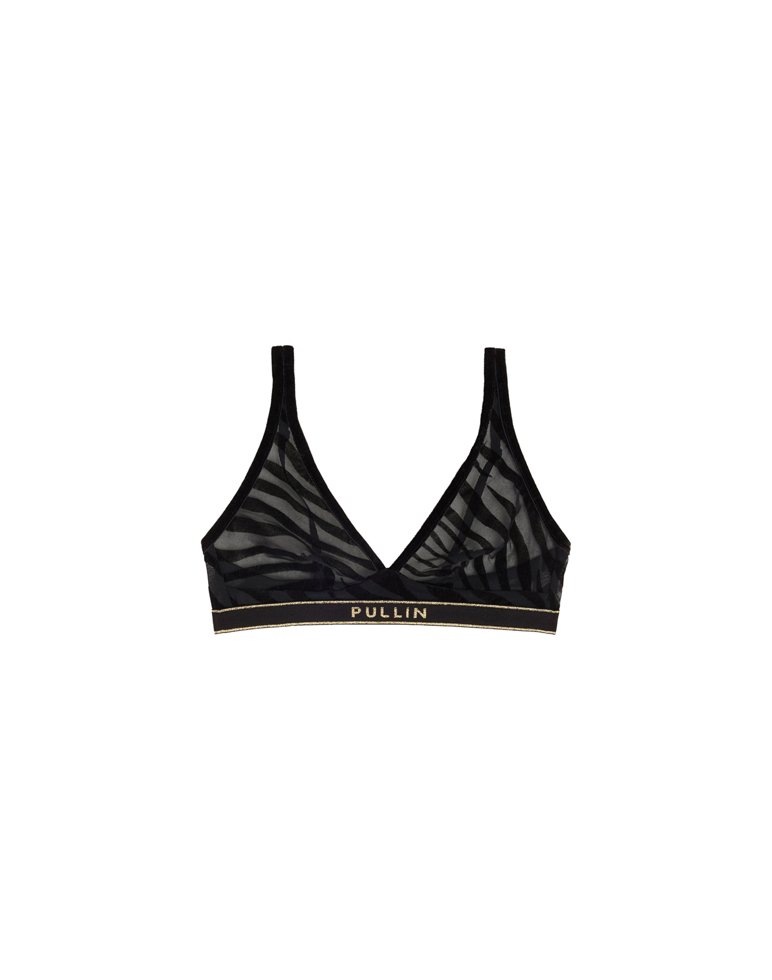 Women's triangle FOULARD BLACKY