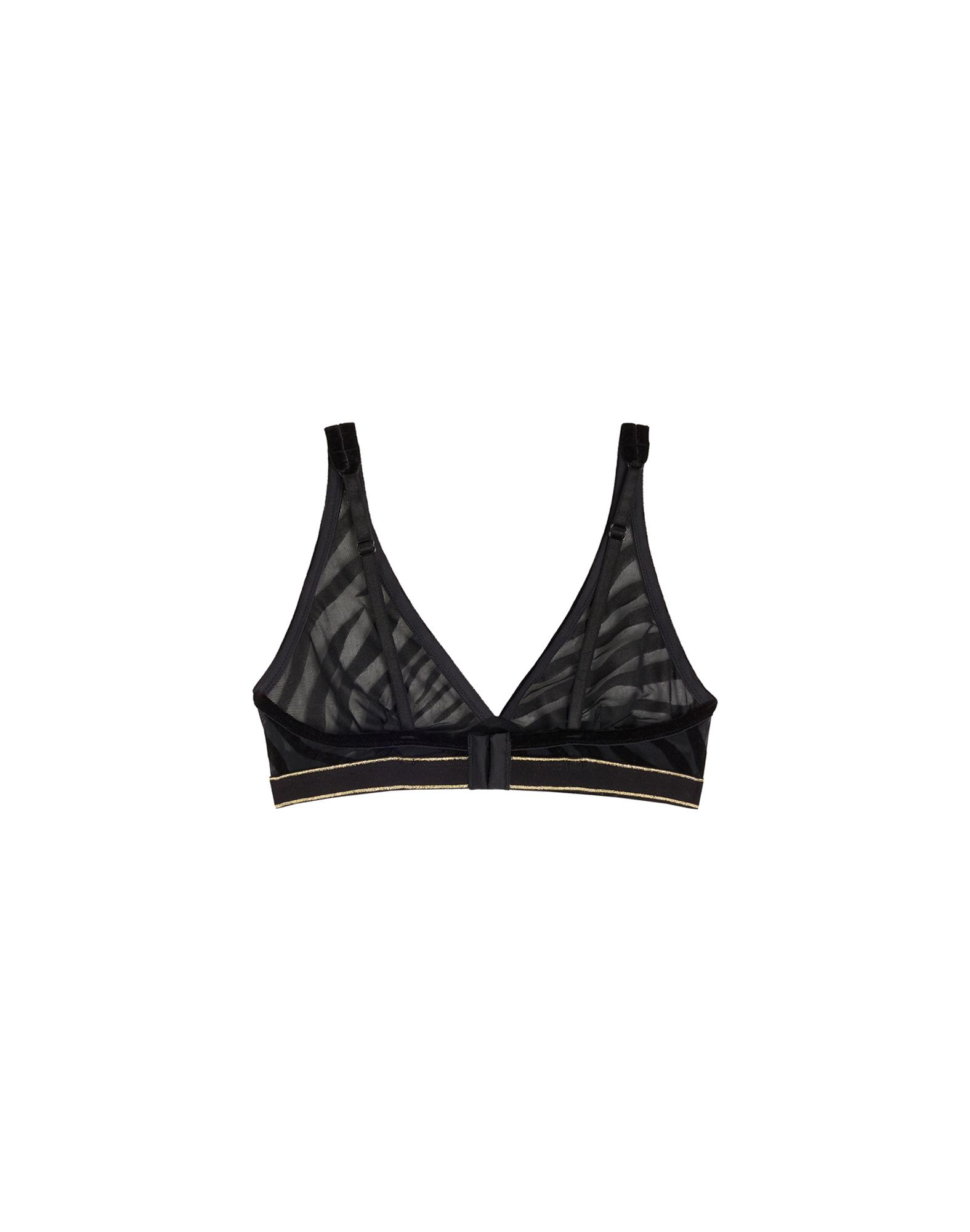 Women's triangle FOULARD BLACKY