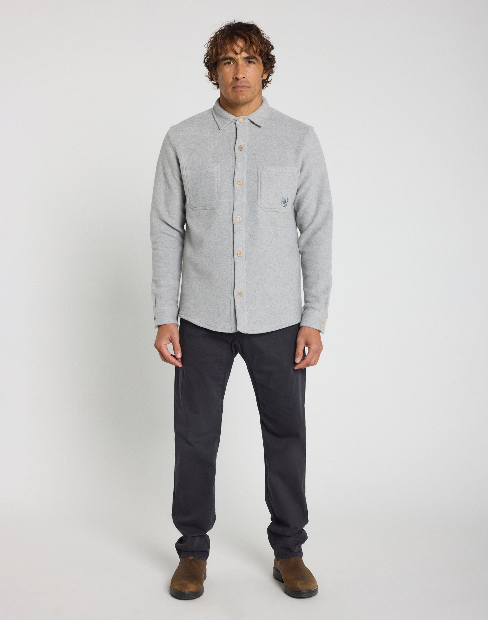 Men's unisex shirt GEKO HGREY