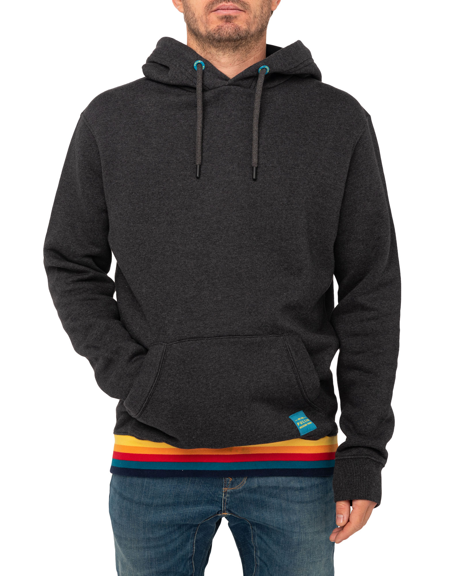 Men's sweat HOODIE DKGREY