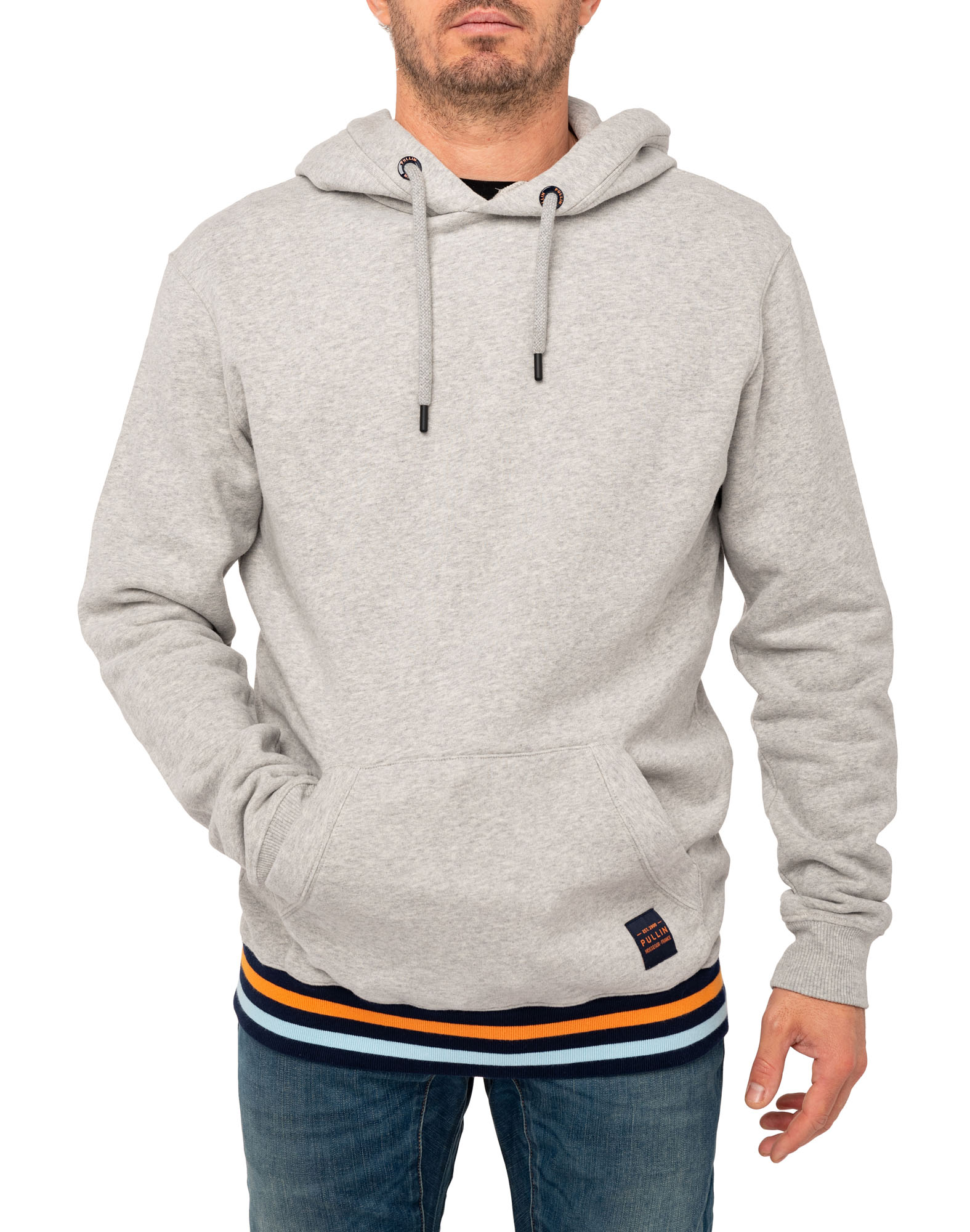 SWEAT A CAPUCHE LTGREY