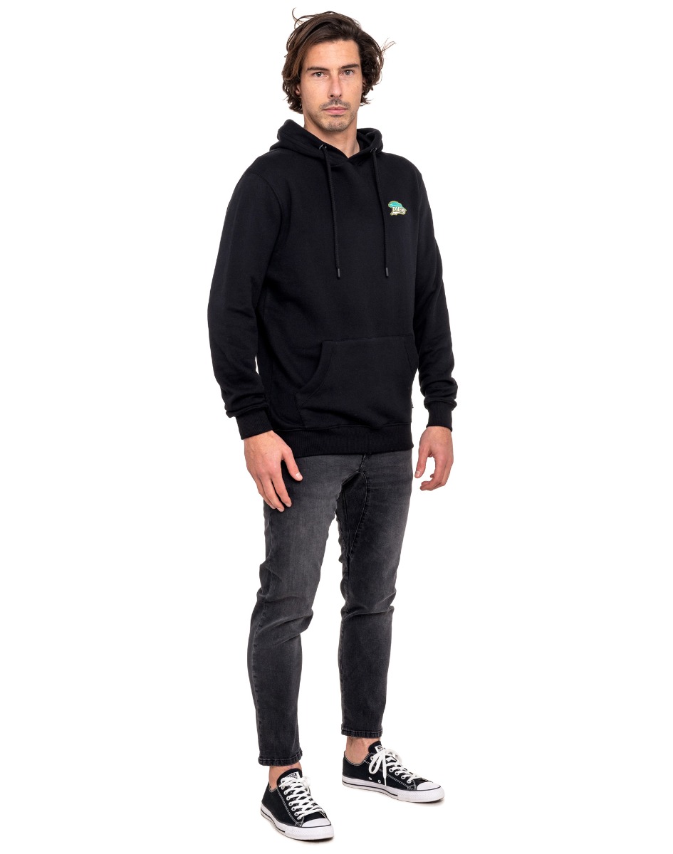 Sweat homme à capuche PALMBLK