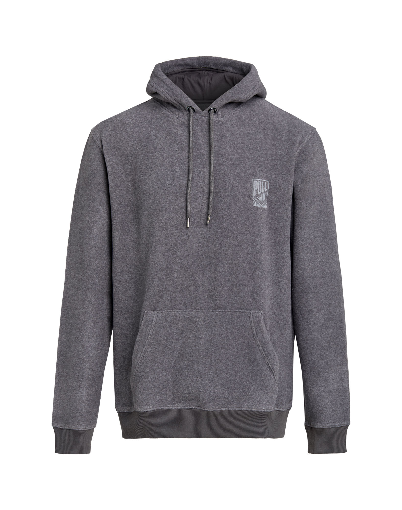 Men's sweat hoodie POLARDKGREY