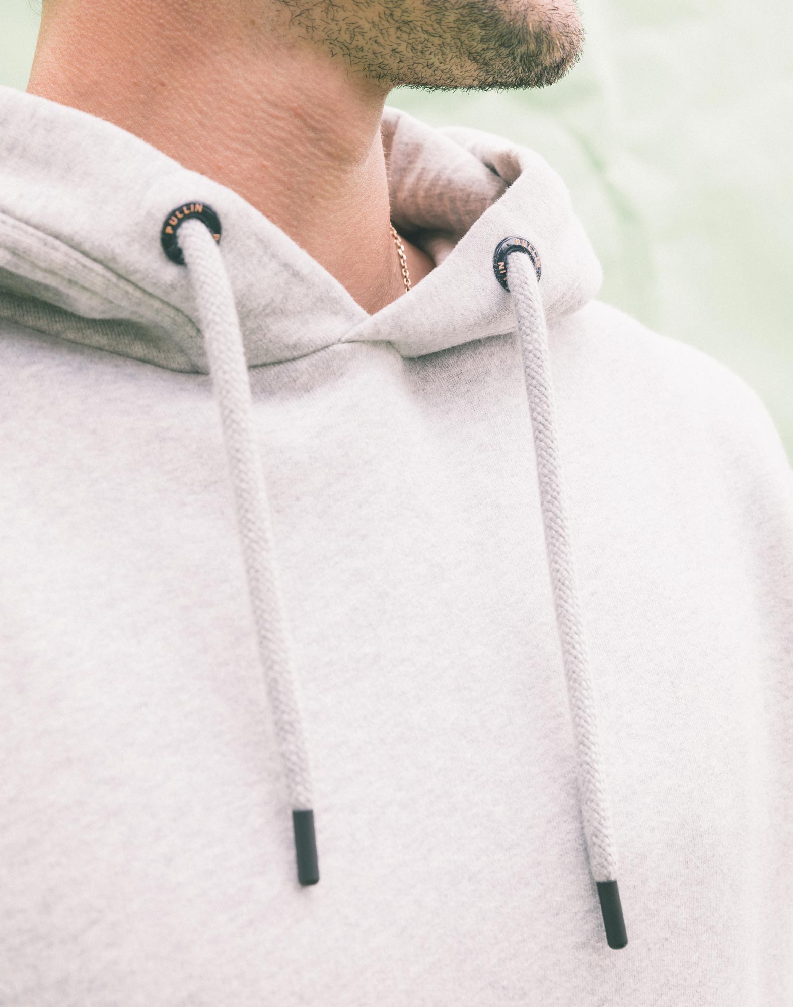 Men's sweat HOODIE SAND