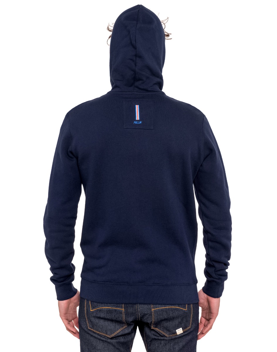 Sweat homme à capuche LAPINNAVY