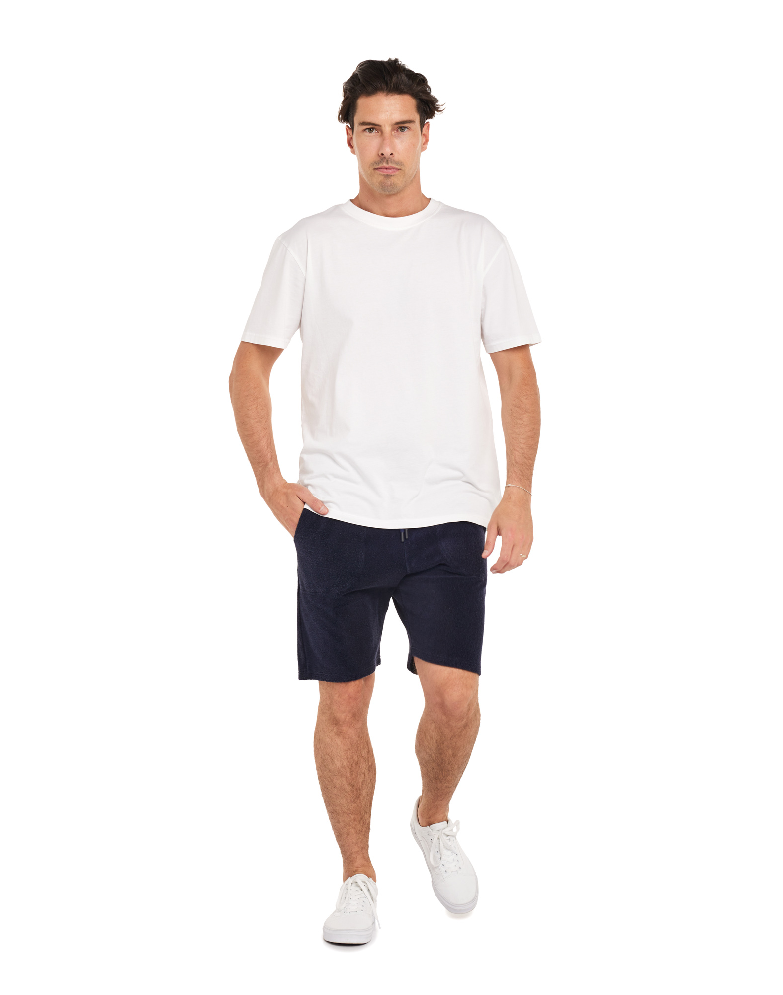 SHORT JOGGGING SPONGENAVY