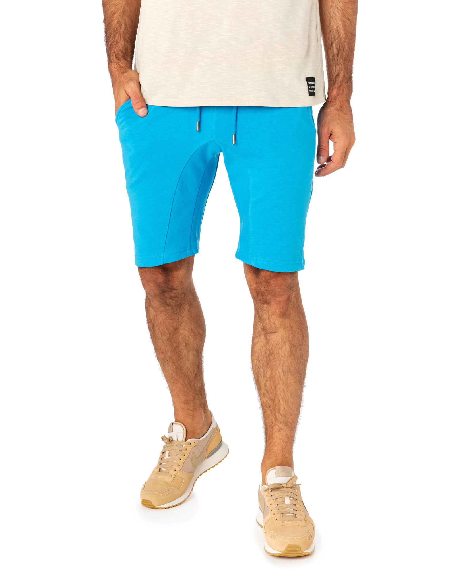 SHORT JOGGGING VINTAGEBLUE