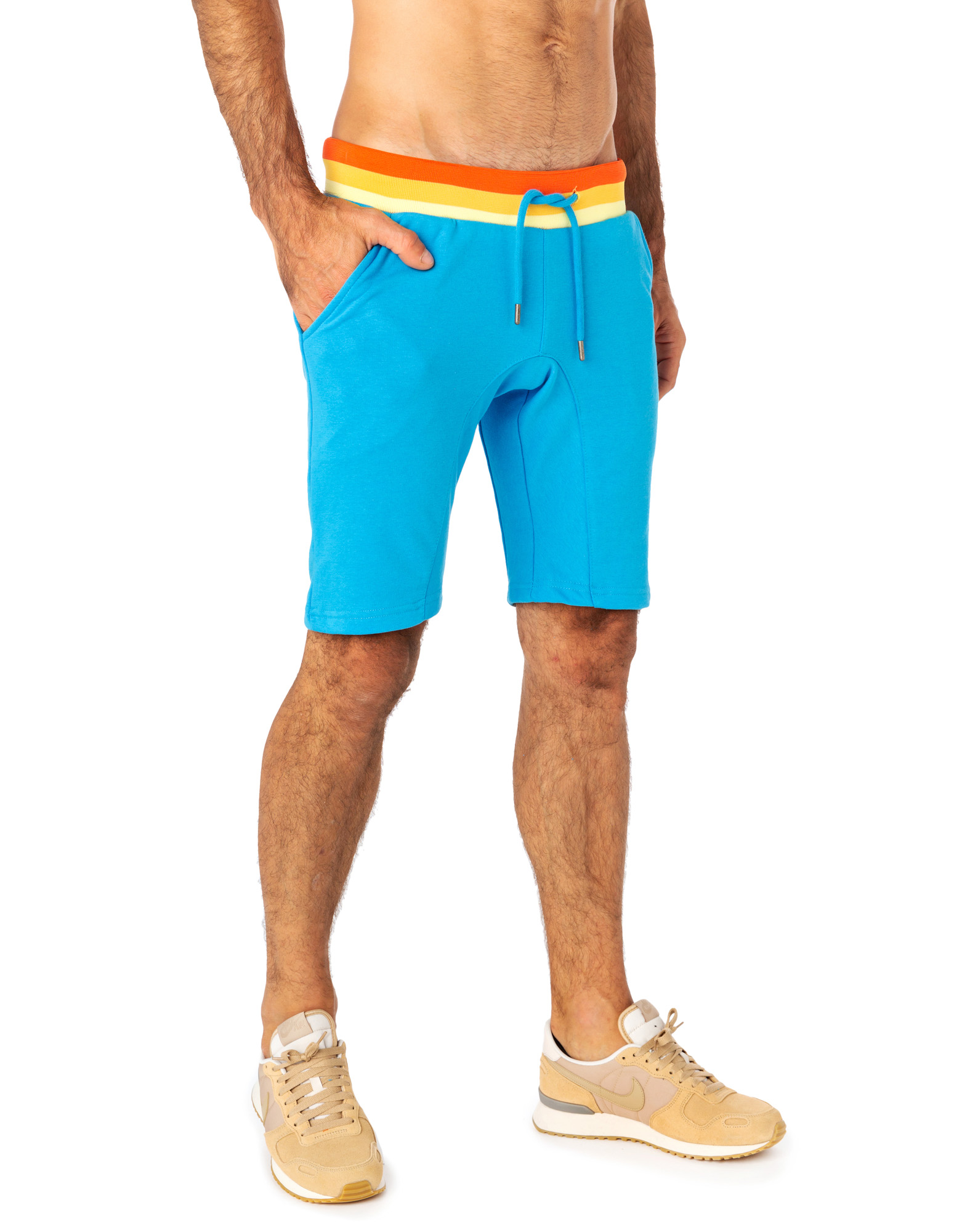 SHORT JOGGGING VINTAGEBLUE