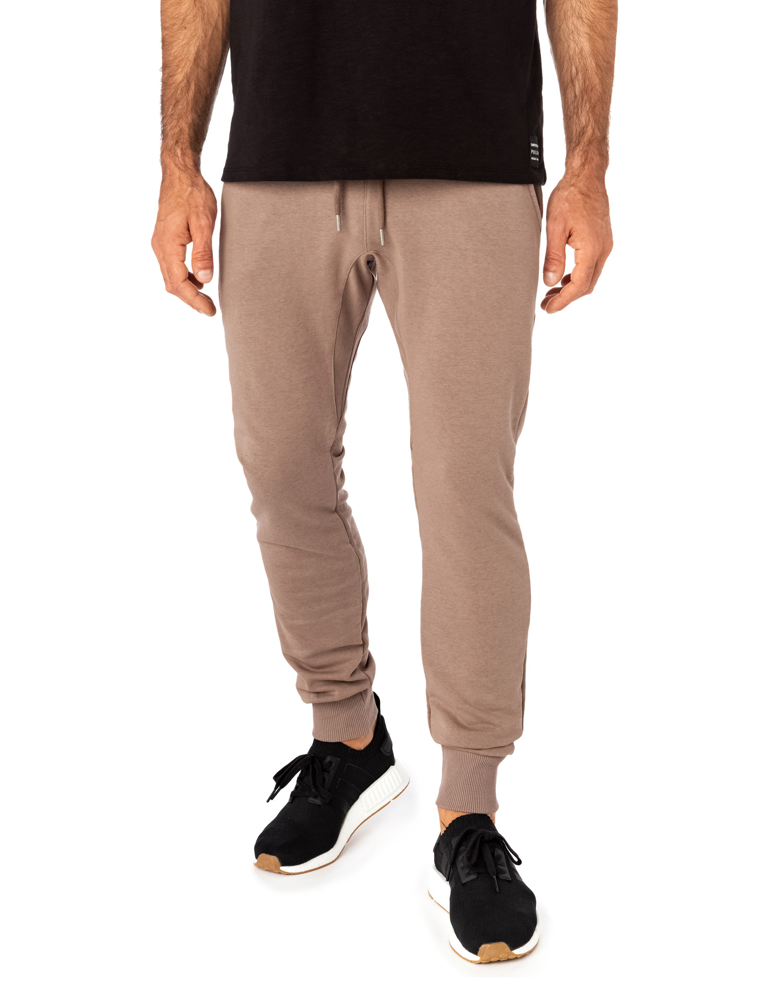 Men's Sweat Pant slim TAUPE