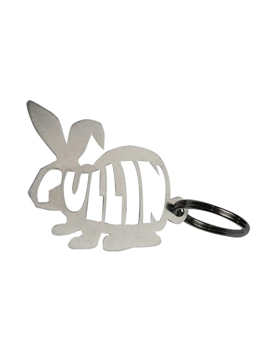 PORTE-CLES LAPIN 100% INOX