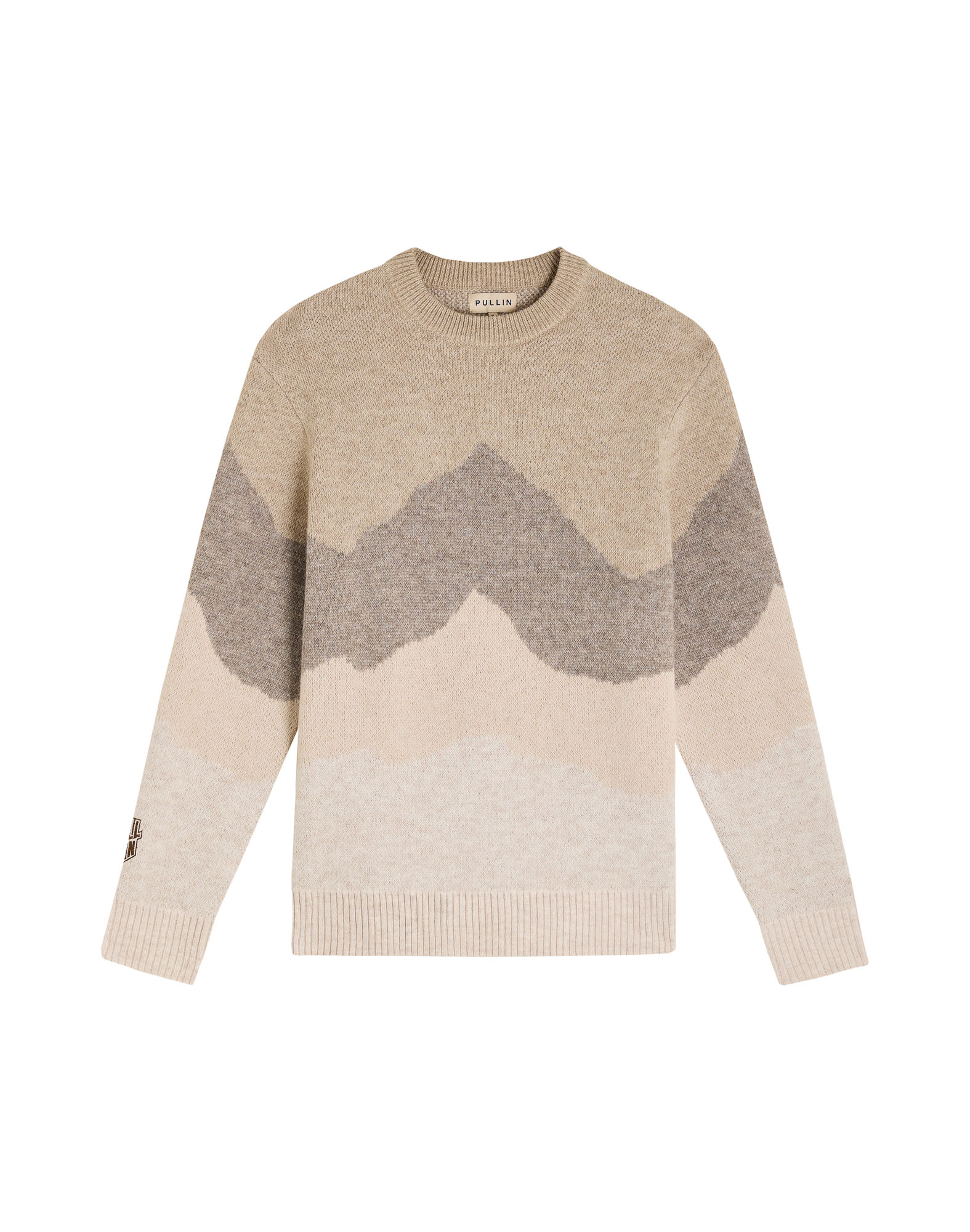 Pull homme PULL KNIT MOUNTAIN