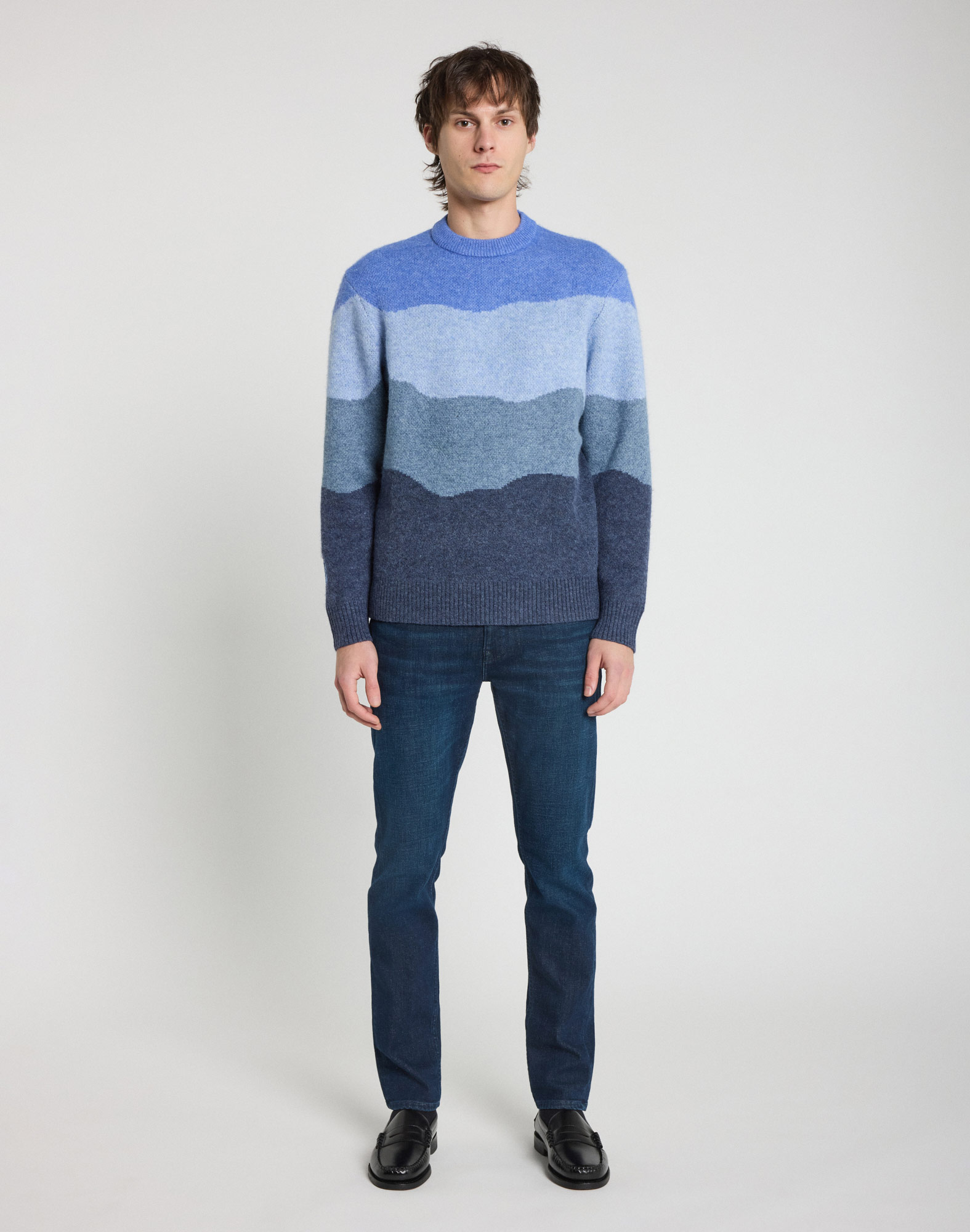 Pull homme PULL KNIT OCEAN