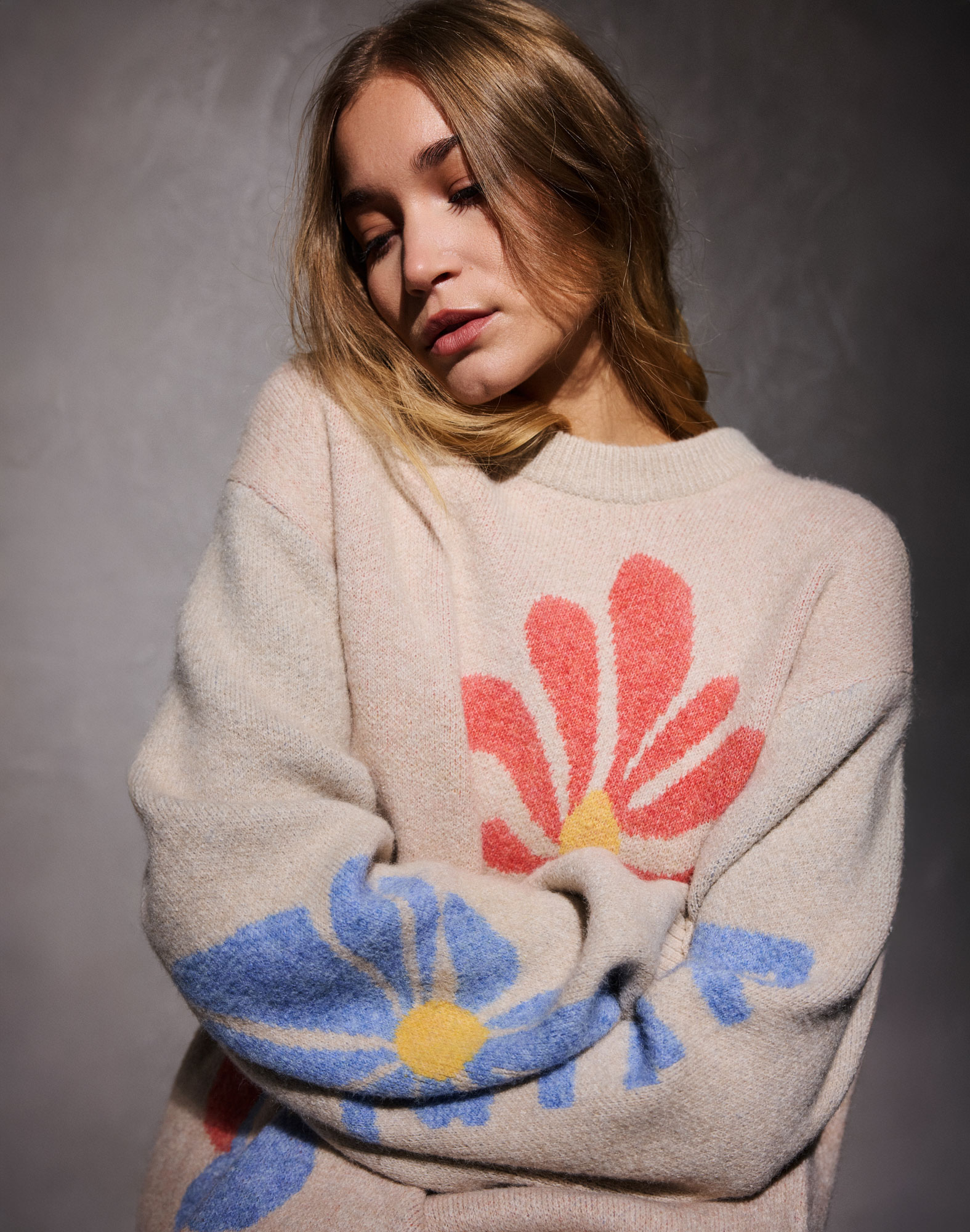 Pull homme PULL KNIT WOODY