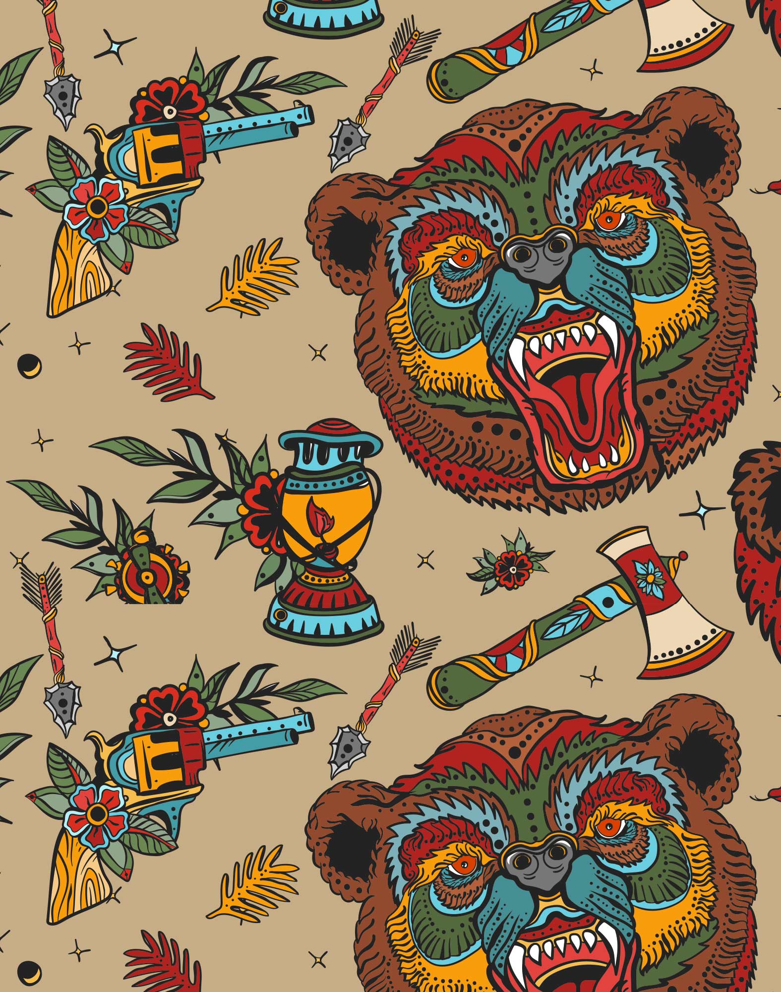 BOXER COURT GRIZZLY