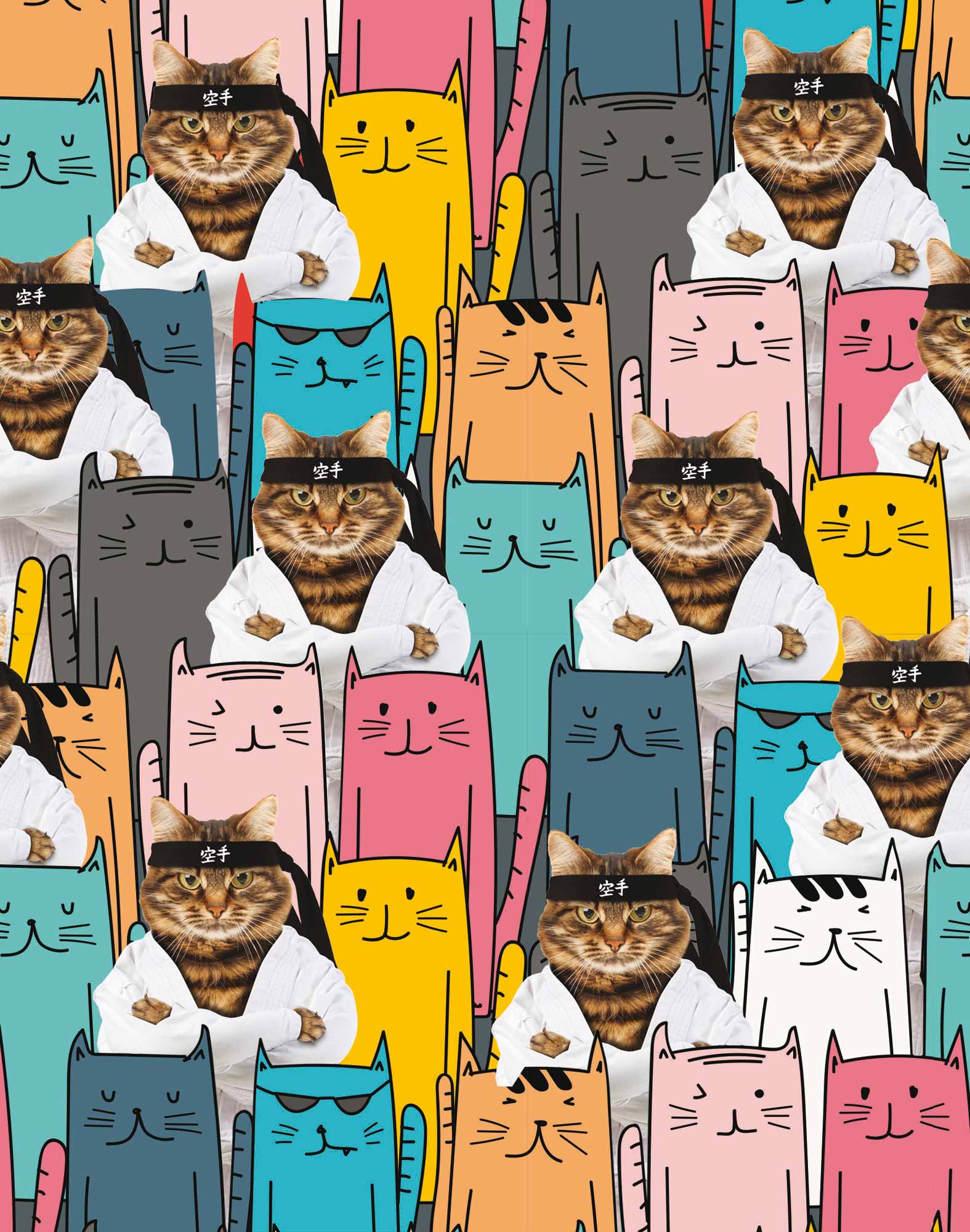 Boxer homme imprimé Master KITTIES