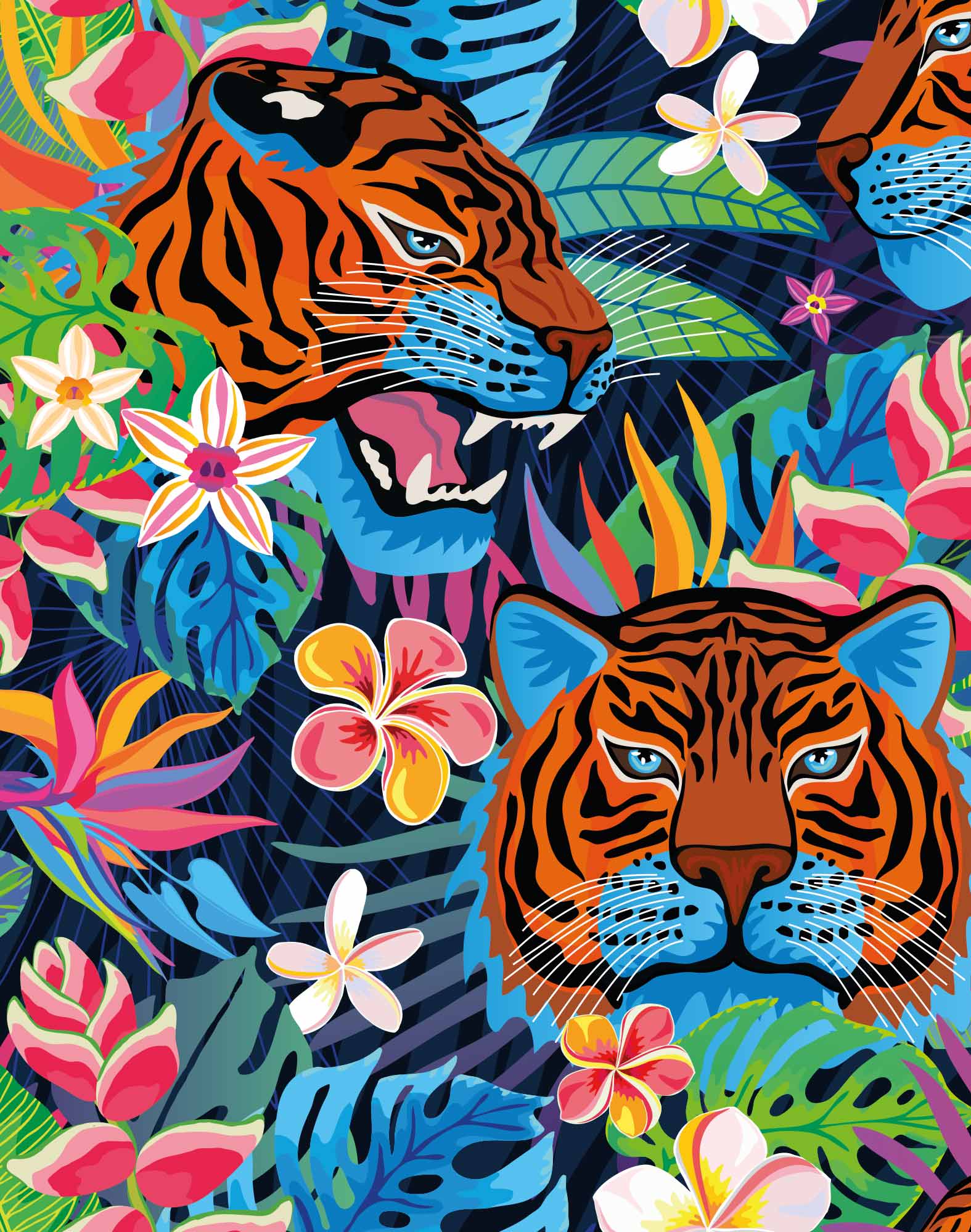 BOXER COURT TIGERBLUE