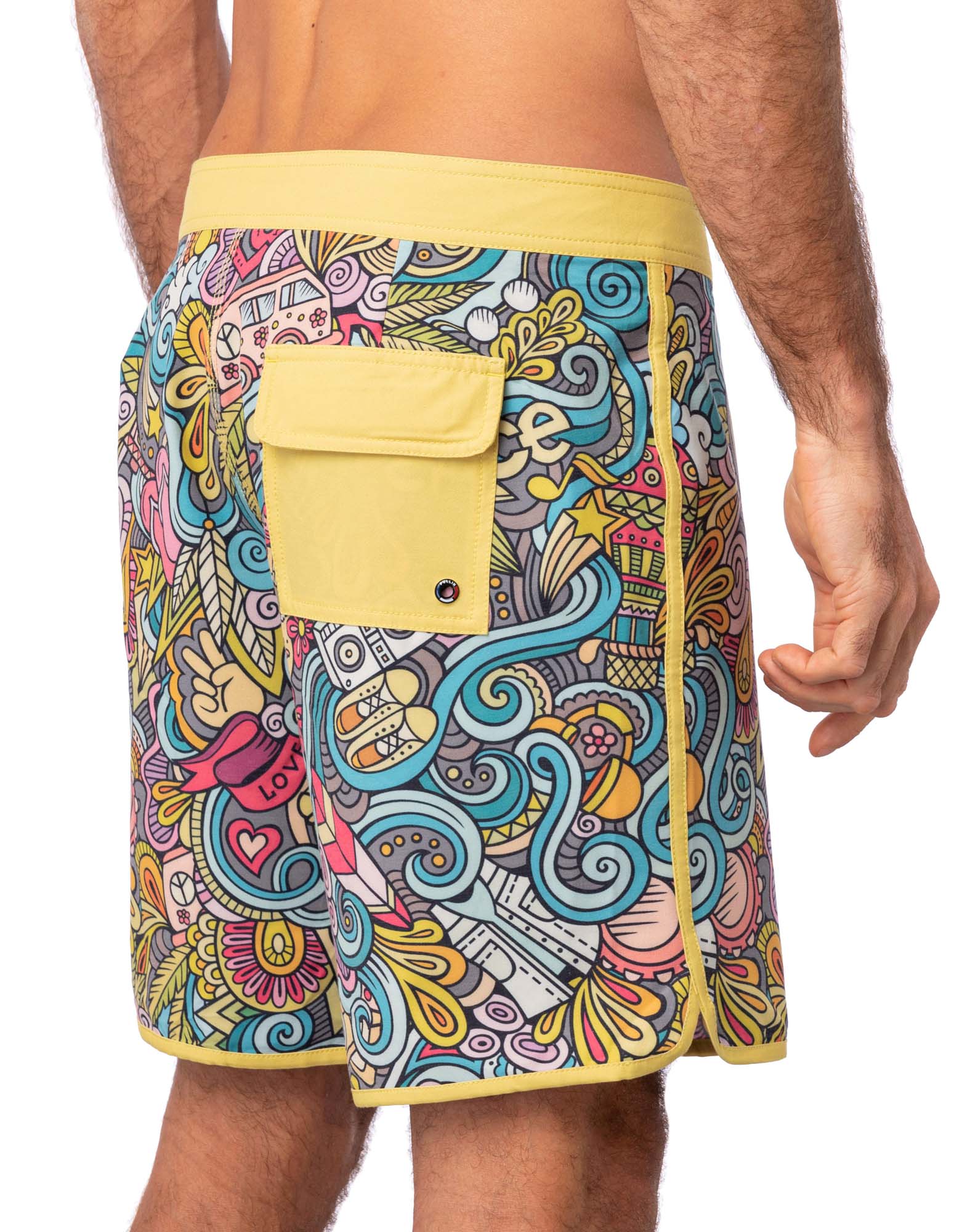 SHORT DE BAIN HIPPIE