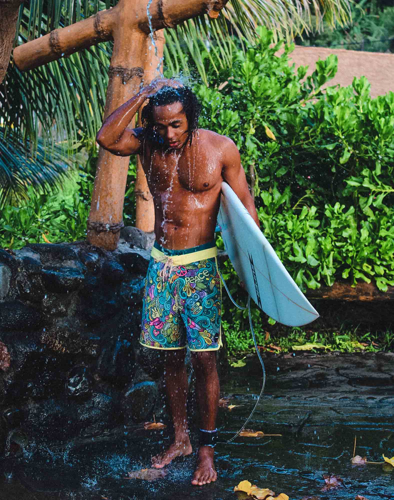 SHORT DE BAIN HIPPIE