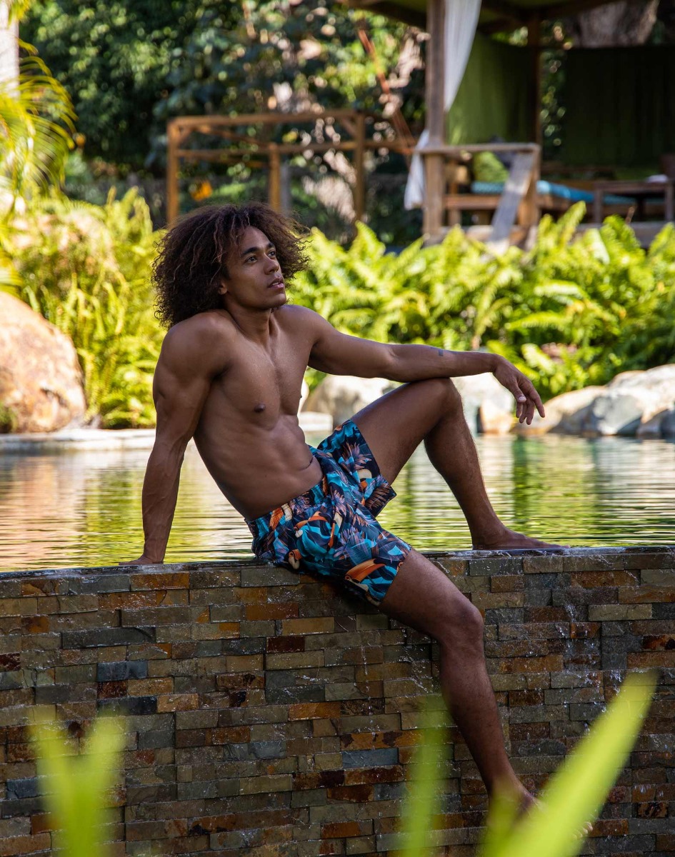 Short de bain homme PAKO TOUC