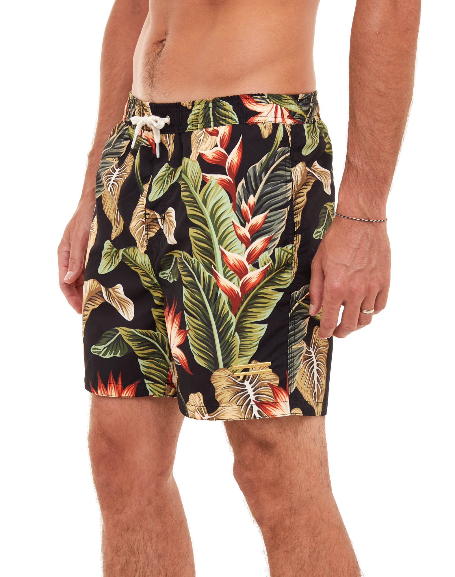 SHORT DE BAIN DARKFLORAL