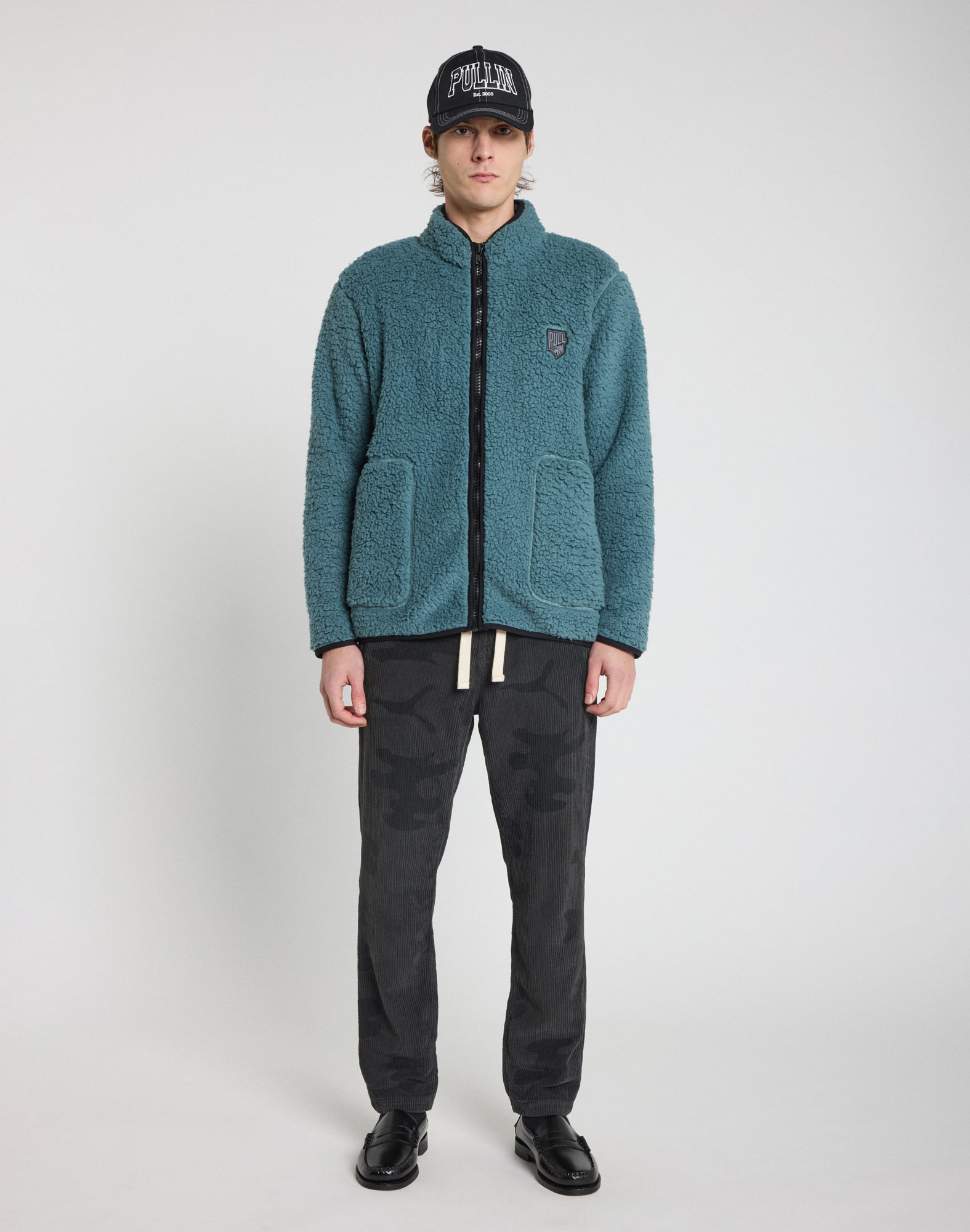 Veste homme SHERPA PARK BLUE