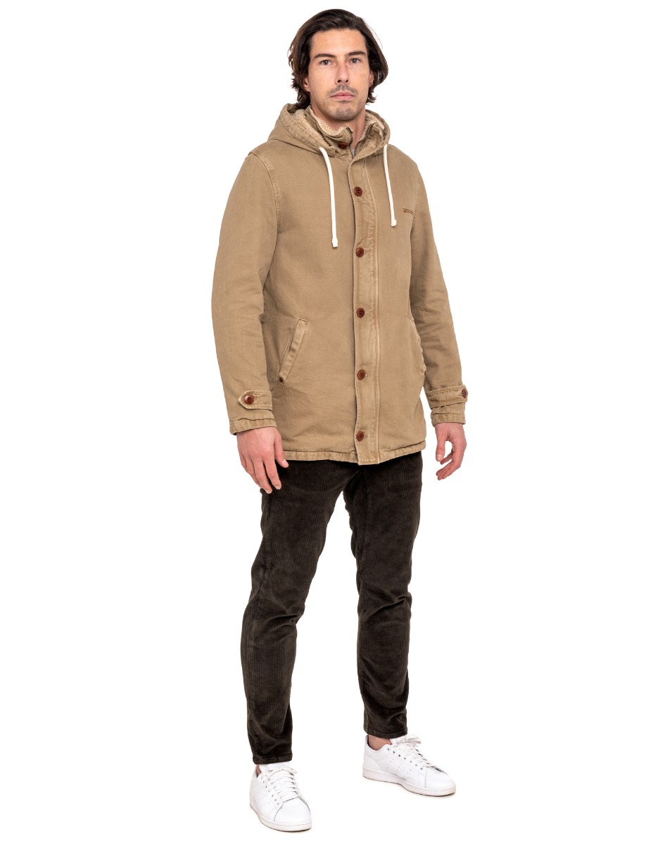 BLOUSON homme PARKA SAND