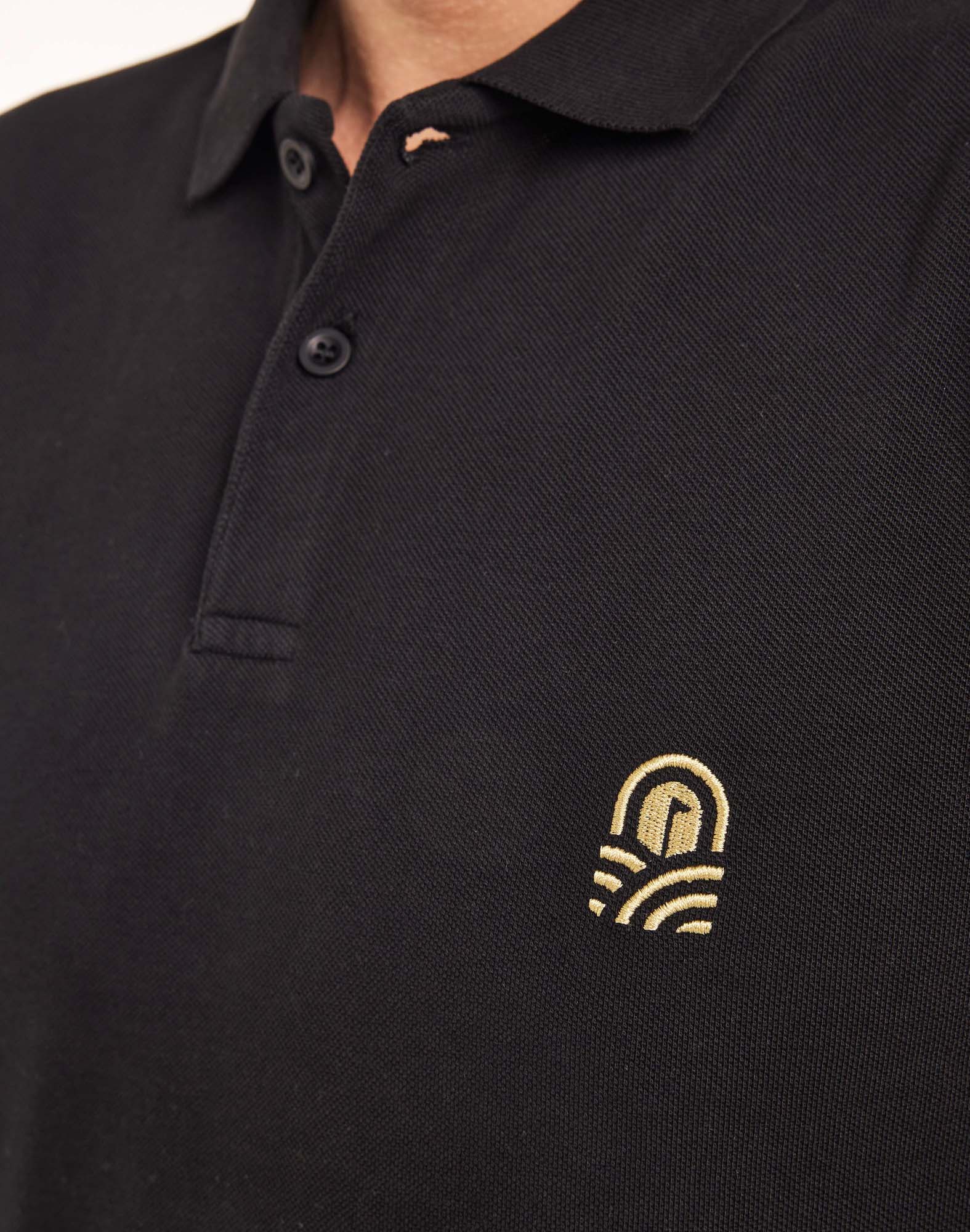Men's polo EAGLEBLACK