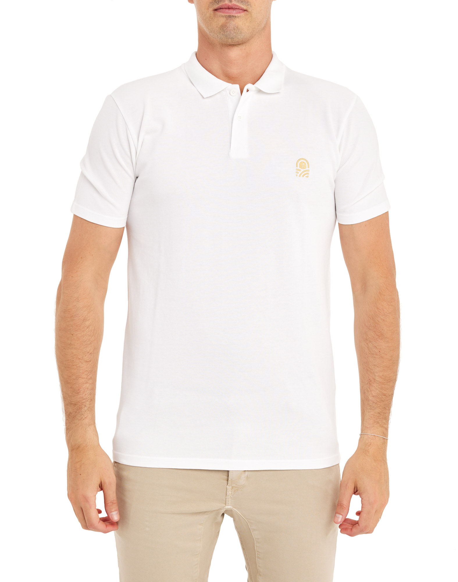 Men's polo EAGLEWHITE