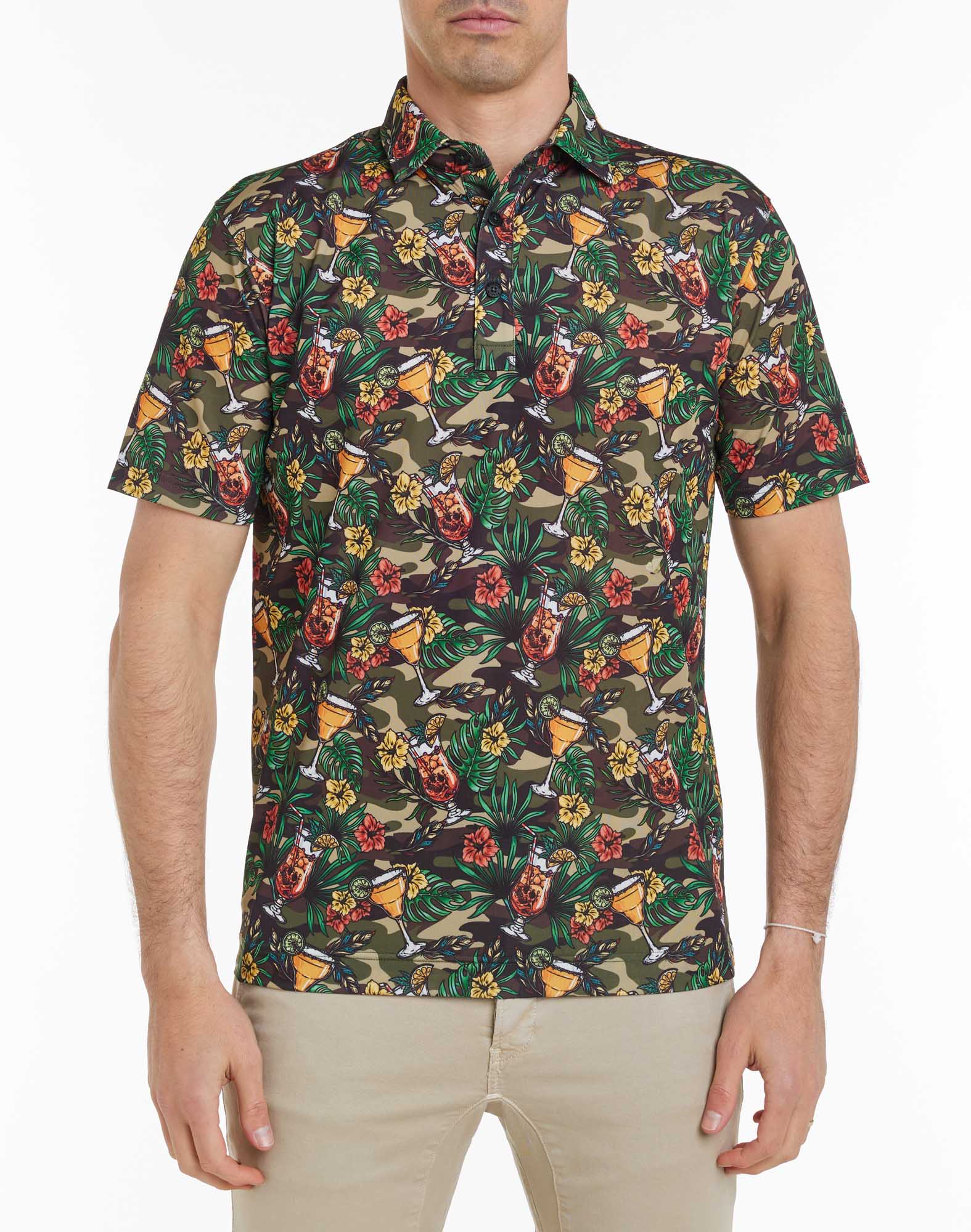 Men's polo HAPPYCAMO