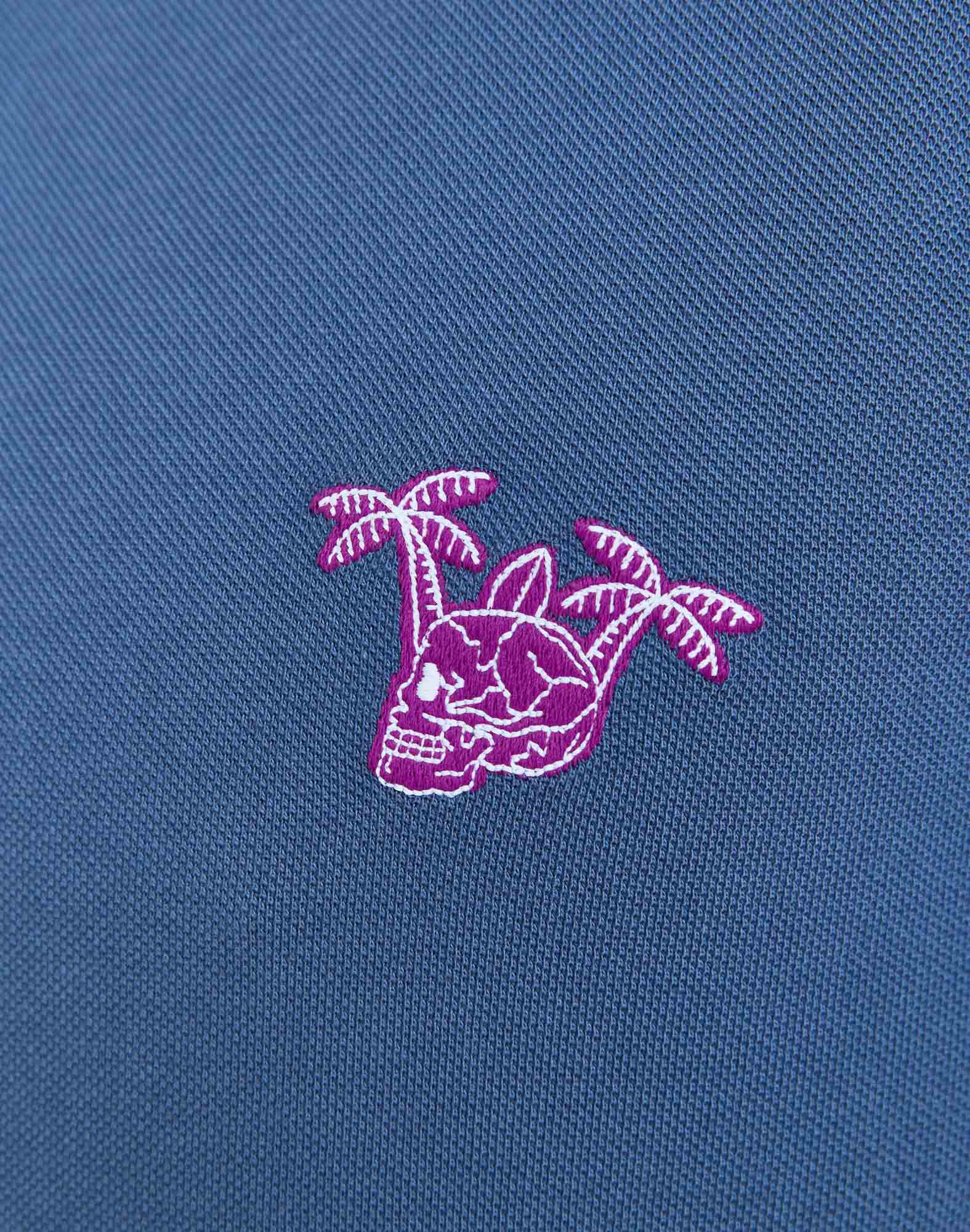 Men's polo EAGLE PALMSKULL