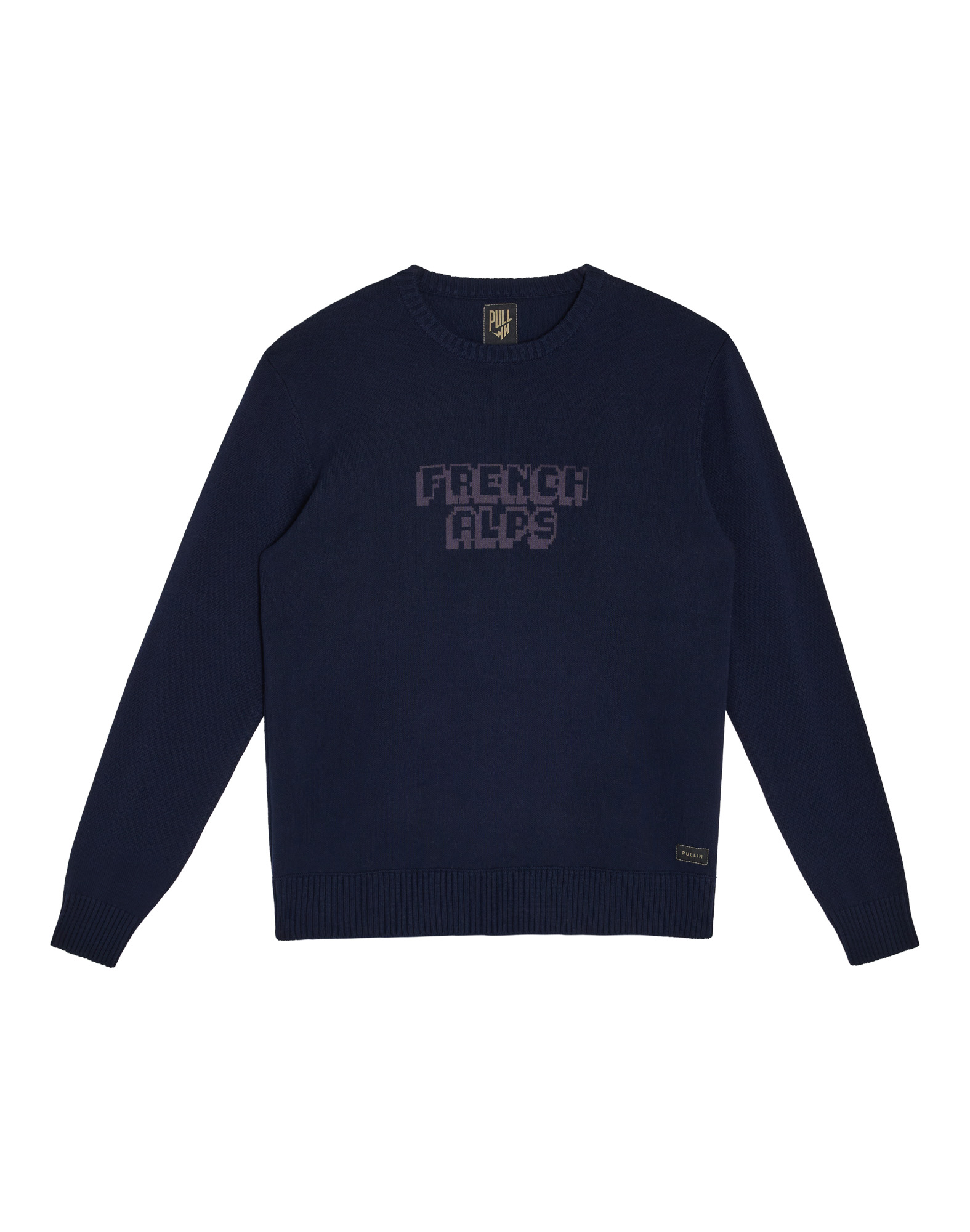 Men's jumper PULL PRINT FRENCH ALPS BLUE