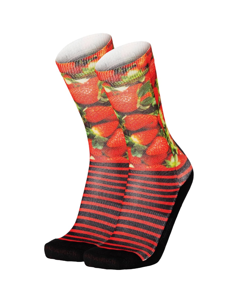 CHAUSSETTES SUBLIMÉES FRAISE
