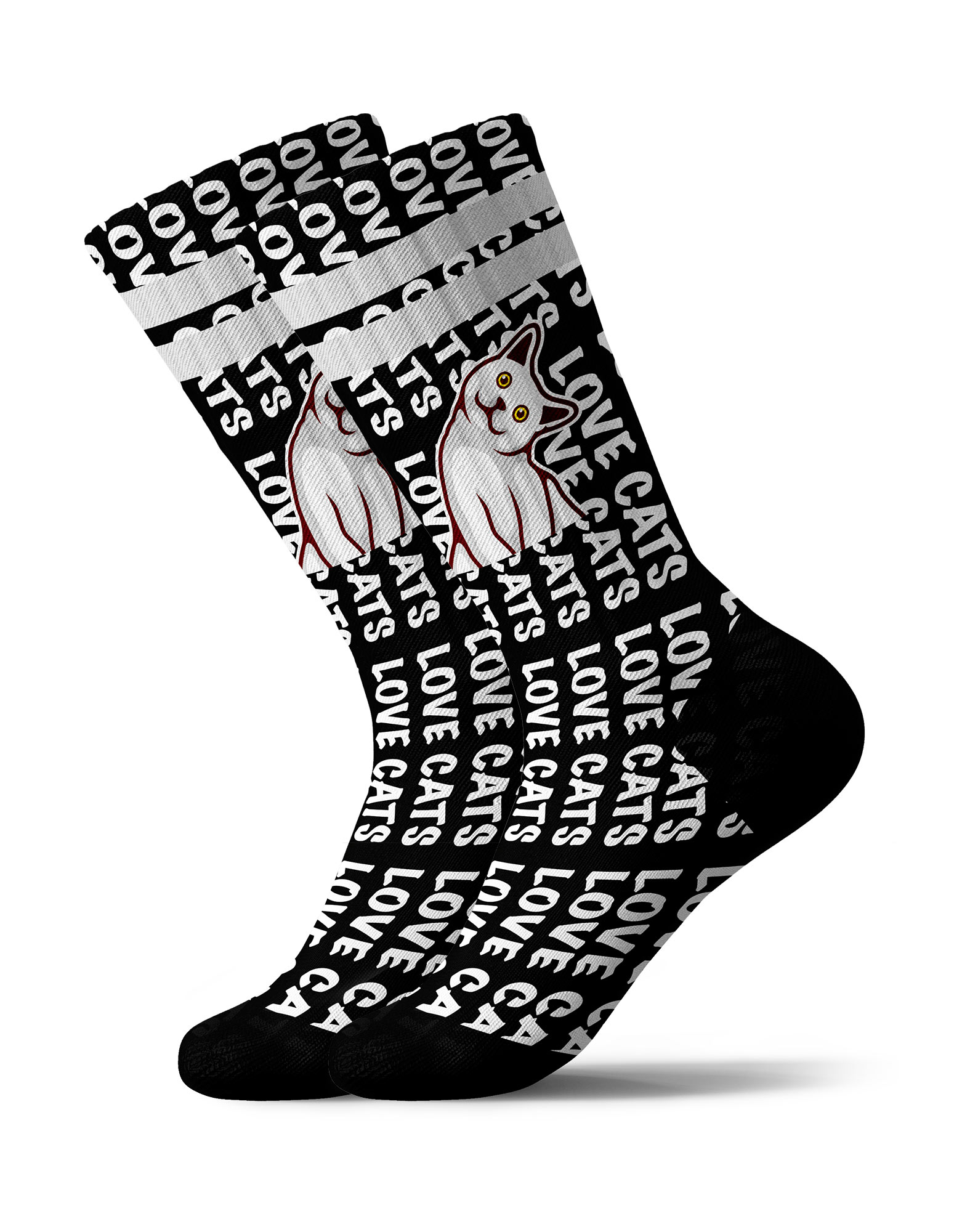 CHAUSSETTES SUBLIMÉES CATSLOVE
