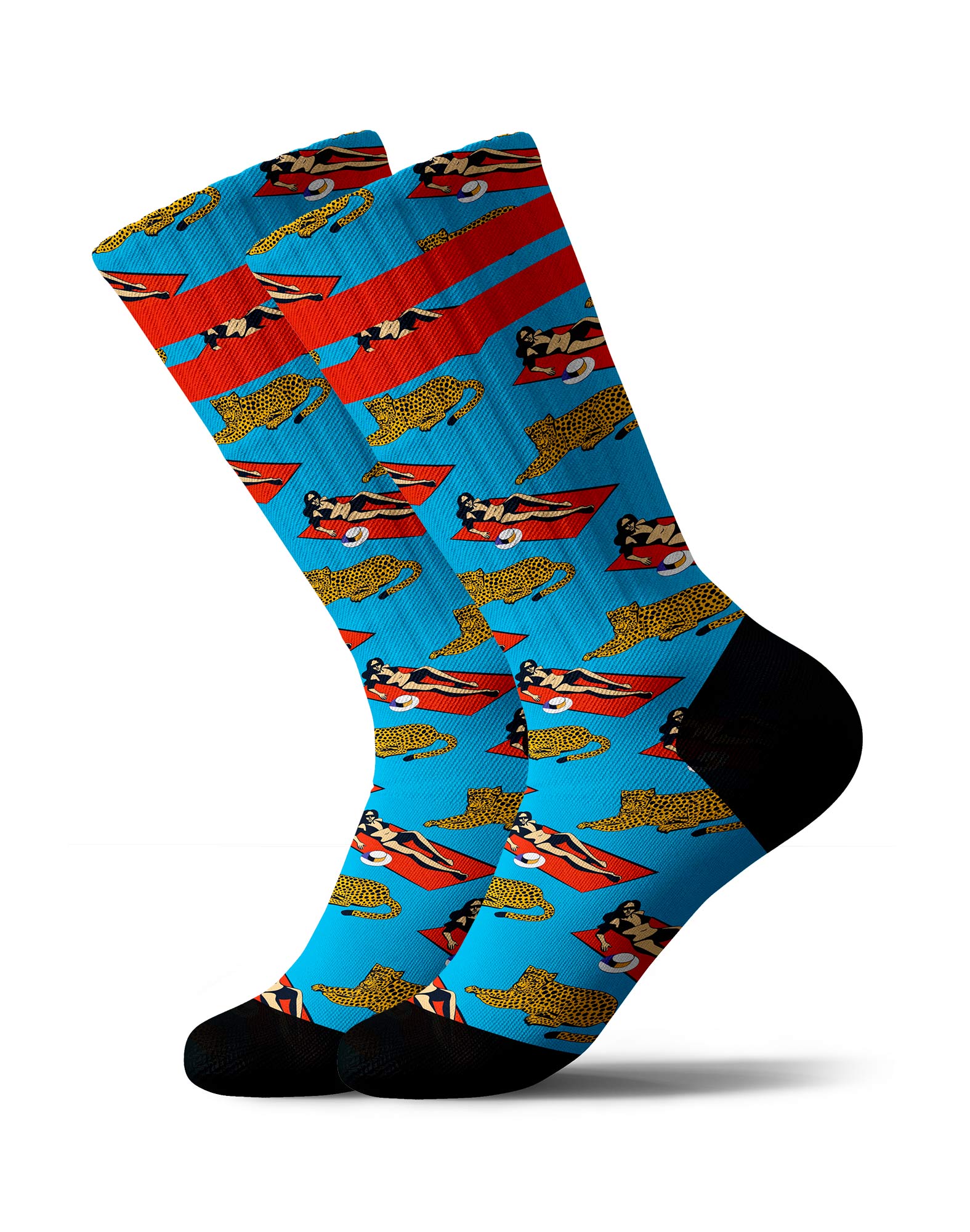 CHAUSSETTES SUBLIMÉES CHEETA