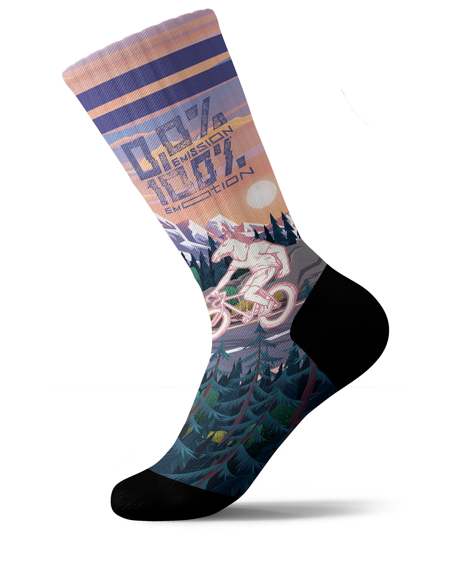 CHAUSSETTES SUBLIMÉES EMISSIONS
