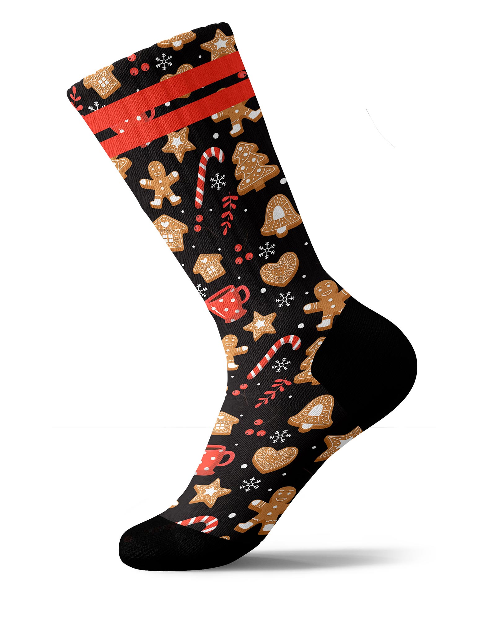 CHAUSSETTES SUBLIMÉES GINGERBREAD