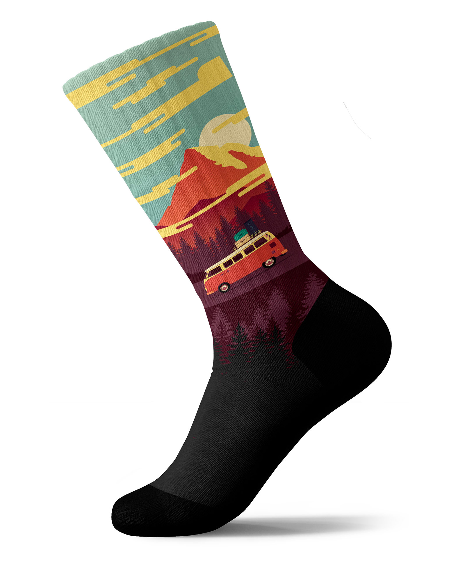 CHAUSSETTES SUBLIMÉES GOLDENROAD