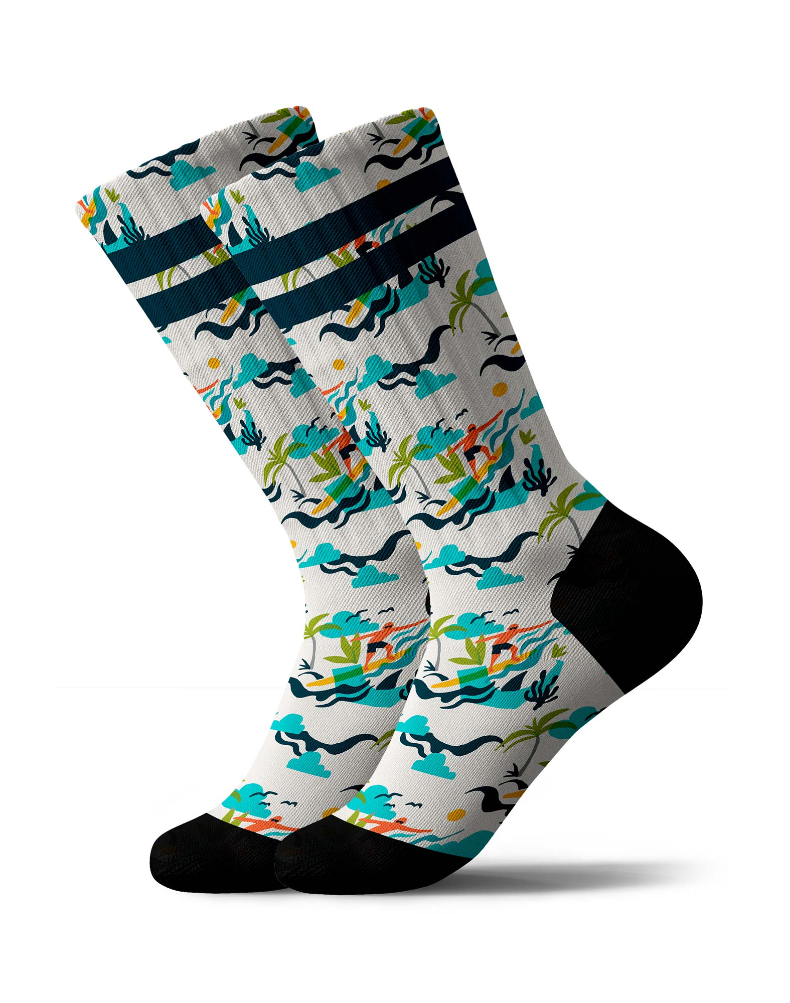 CHAUSSETTES SUBLIMÉES ISLAND