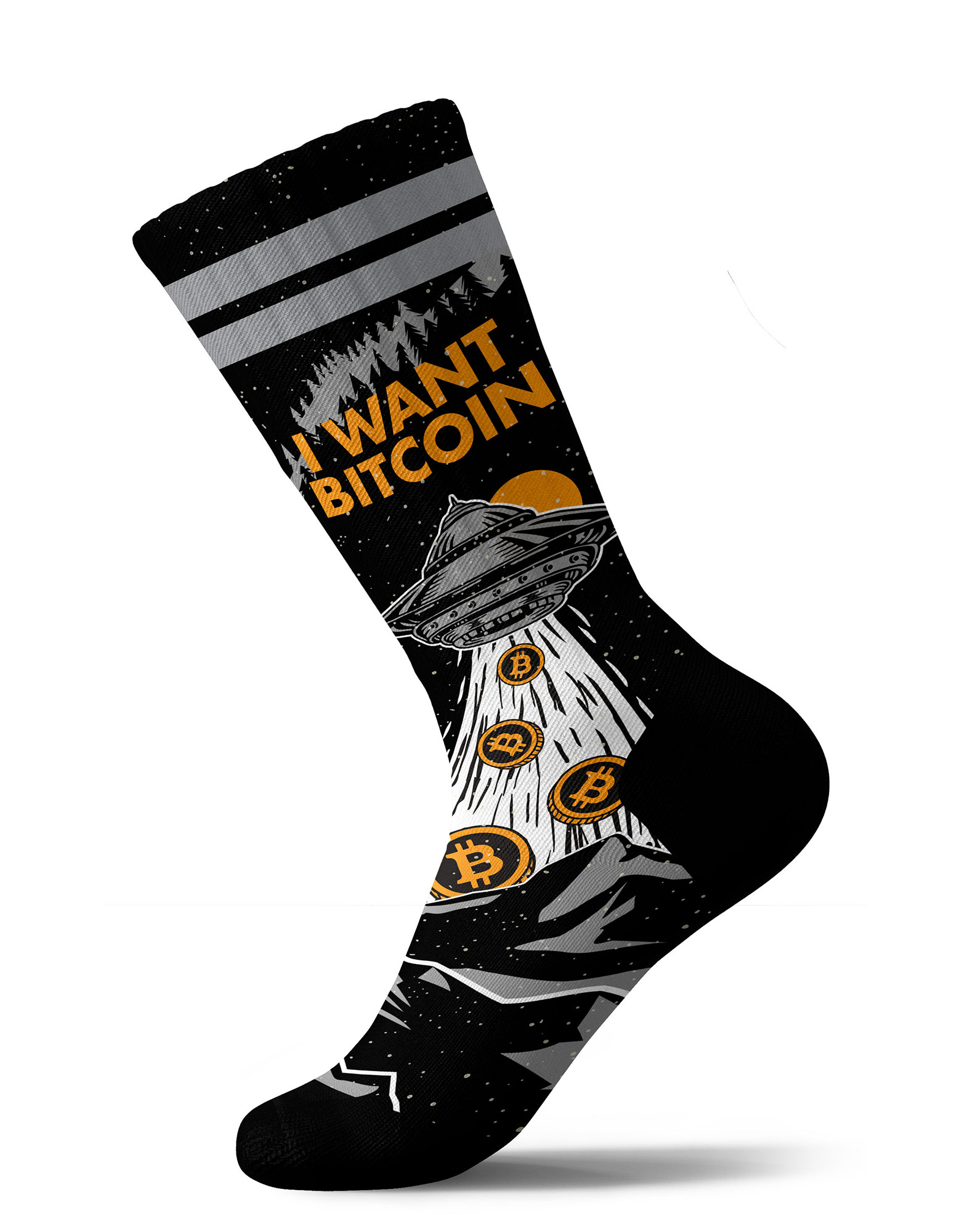 CHAUSSETTES SUBLIMÉES IWANTBITCOIN